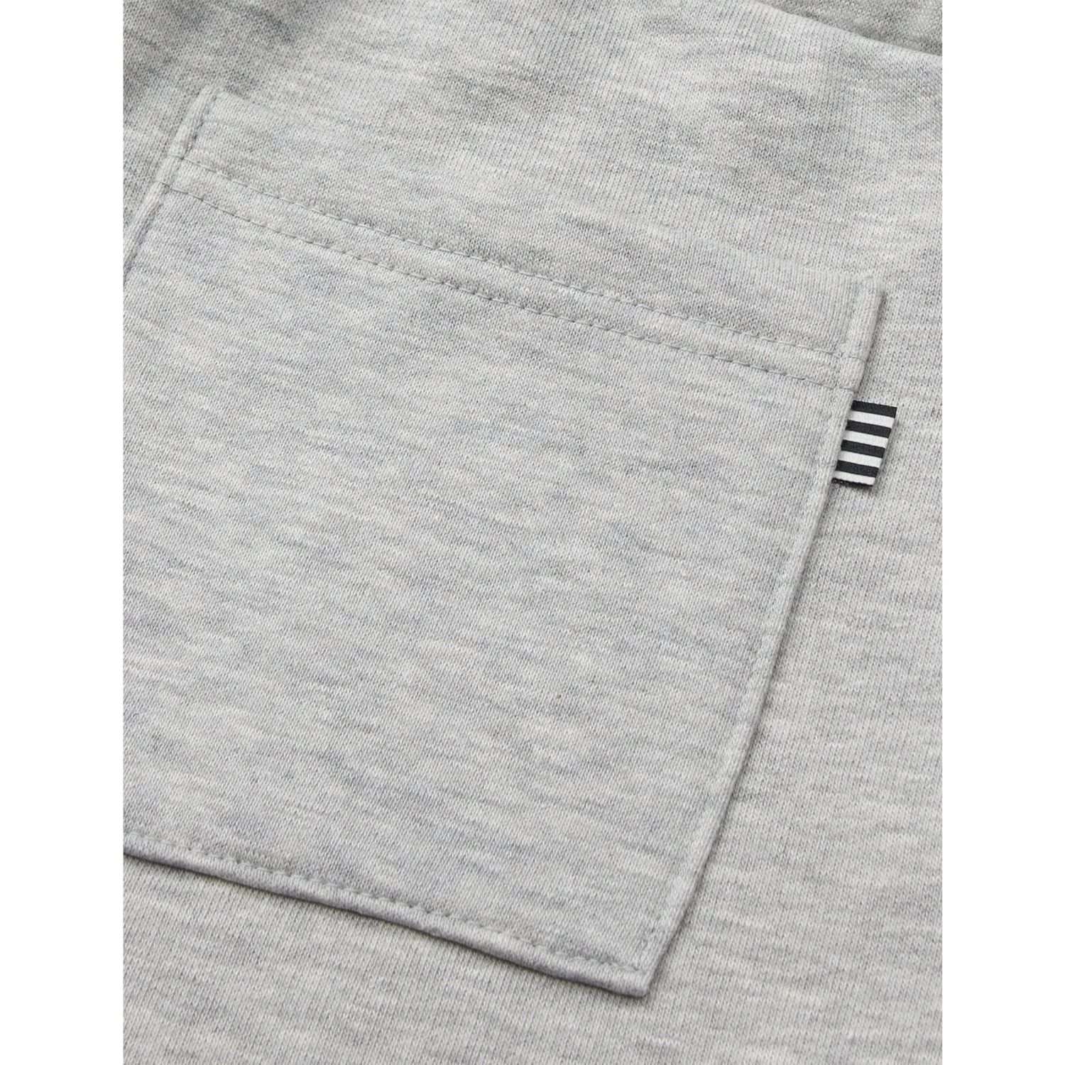 Mads Nørgaard Grey Melange Mix Sweat Phil Bukser - Image 2