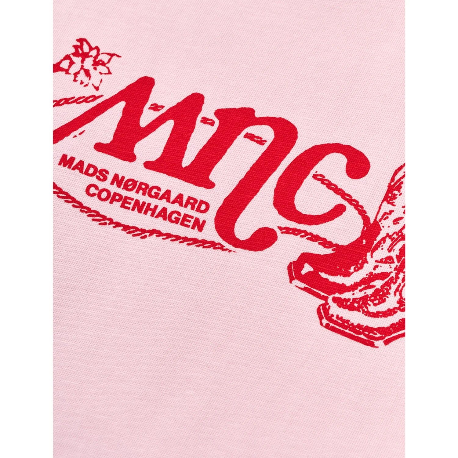 Mads Nørgaard Icy Pink Dry Single Tristi Tee - Image 3