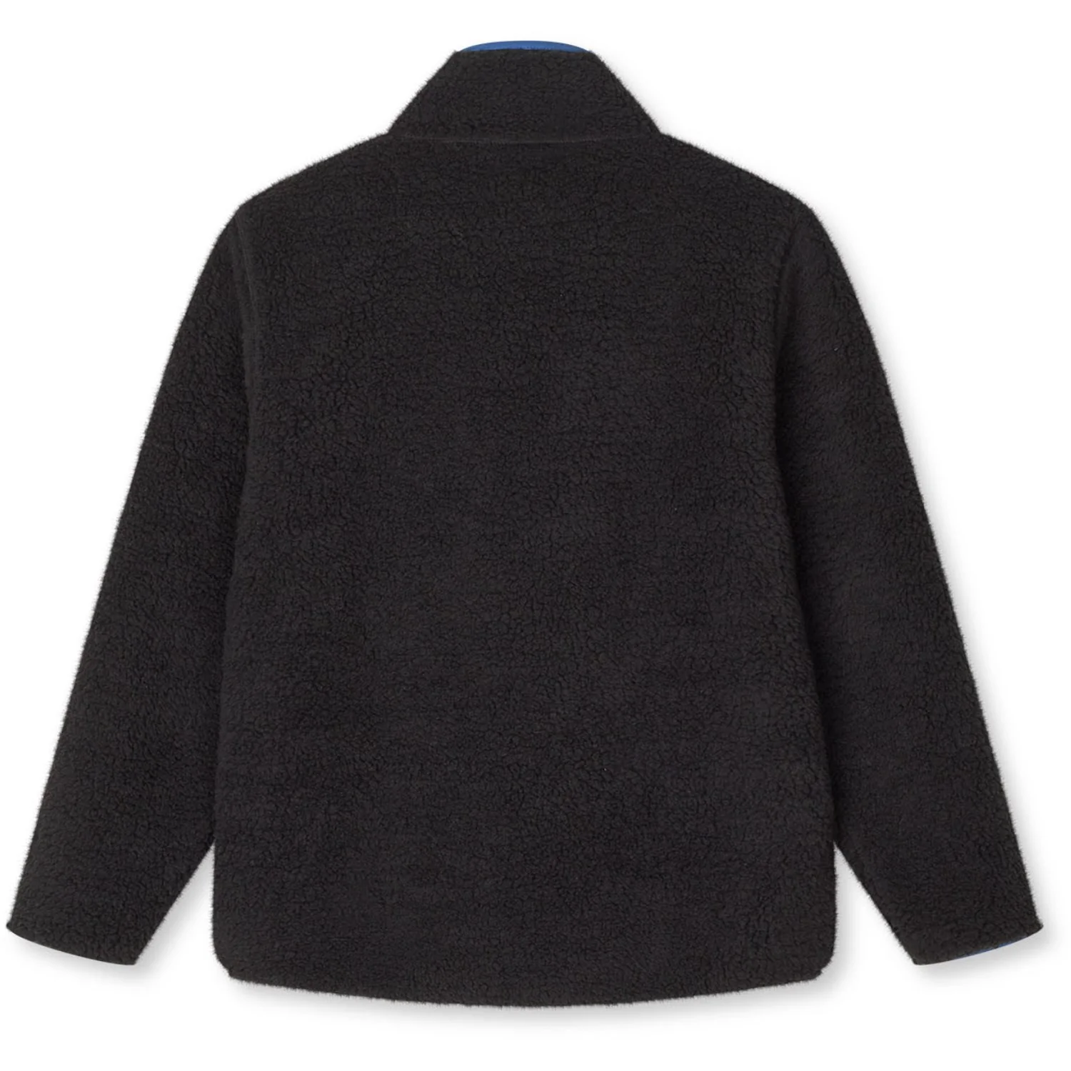 Mads Nørgaard Jet Black Bamse Fleece Jeffo Jakke - Image 2