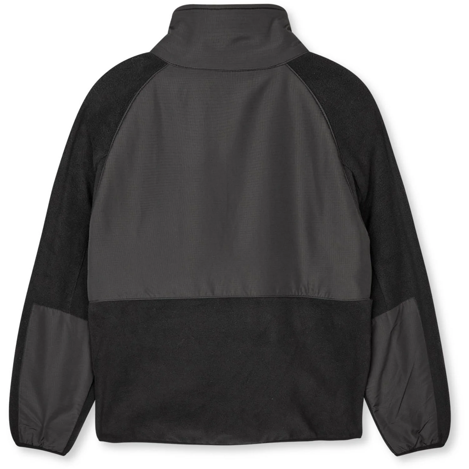 Mads Nørgaard Jet Black Soft Fleece Taki Jakke - Image 3