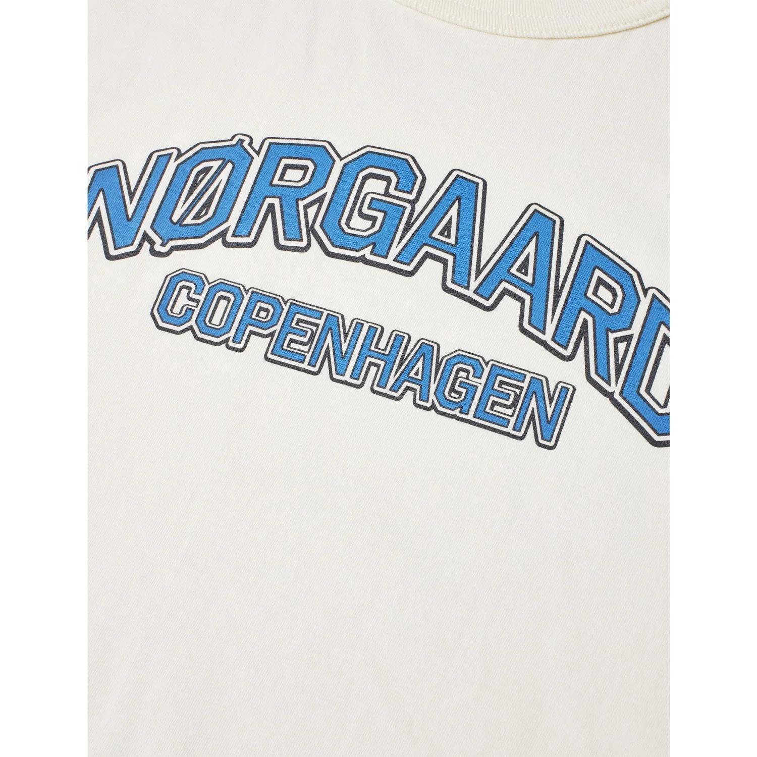 Mads Nørgaard Vanilla Ice/Bright Cobalt Dry Single Tristi Tee - Image 3