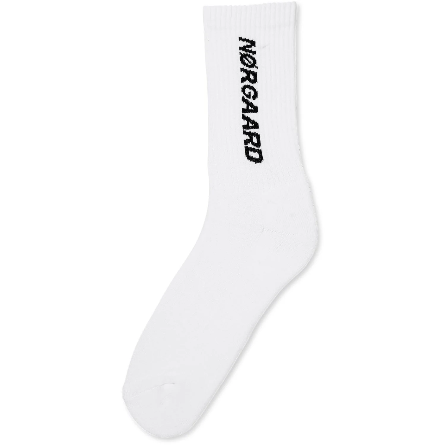 Mads Nørgaard White Cotton Tennis MN Classic Strømper