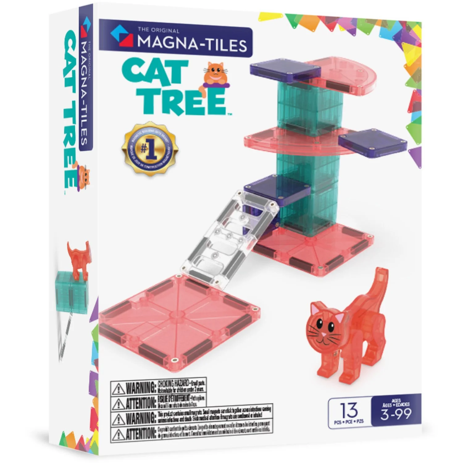 Magna-Tiles® Cat Tree 13 Pcs - Image 13
