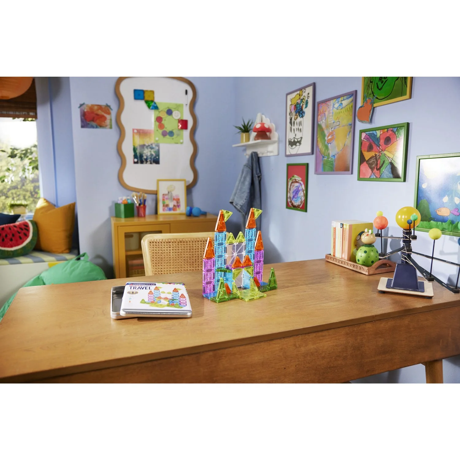 Magna-Tiles® Deluxe Travel Sæt 55 Pcs(CDU) - Image 5