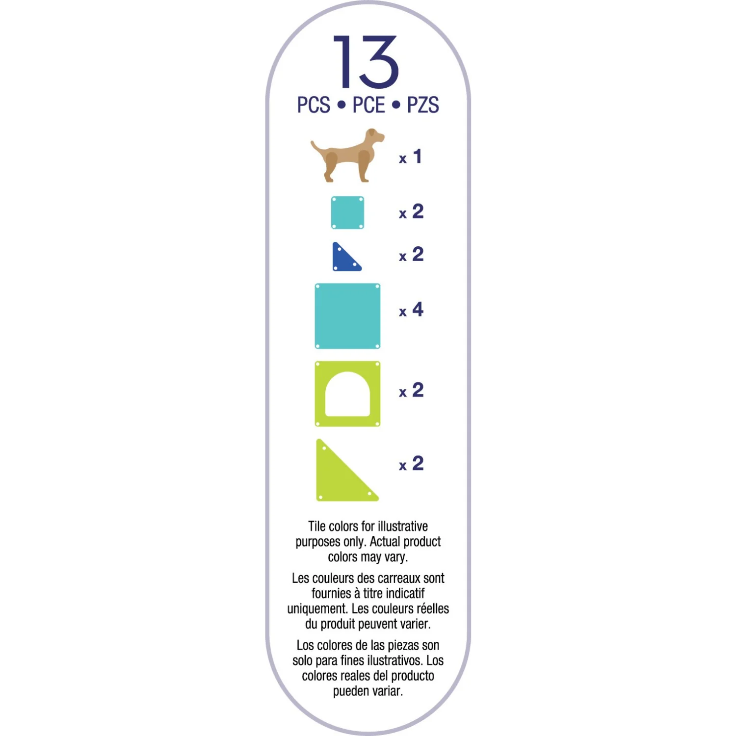 Magna-Tiles® Dog House 13 Pcs - Image 12