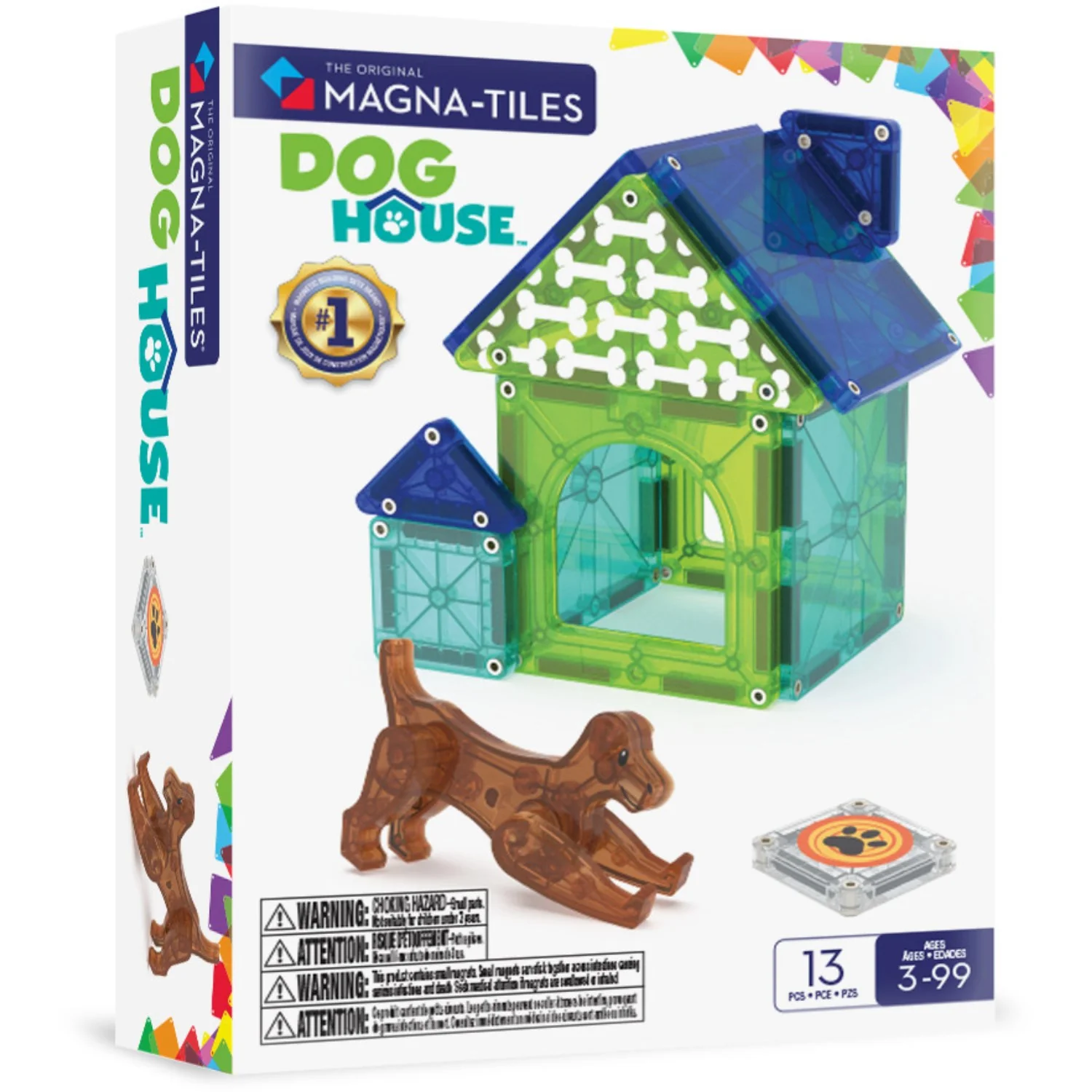 Magna-Tiles® Dog House 13 Pcs - Image 13