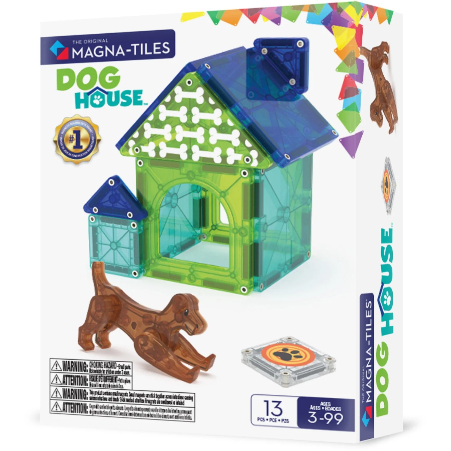 Magna-Tiles® Dog House 13 Pcs - Image 14