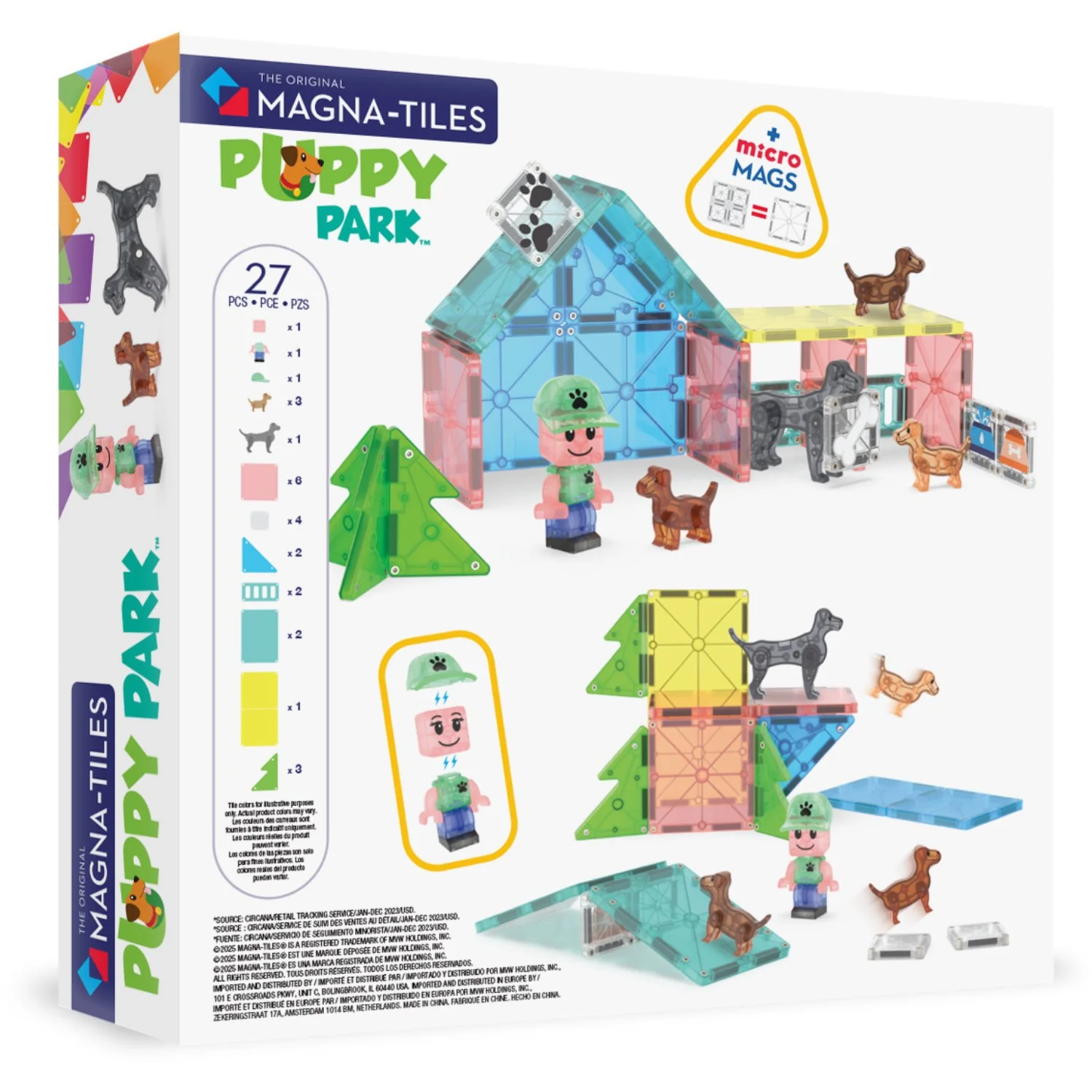 Magna-Tiles® Puppy Park 27 Pcs - Image 16