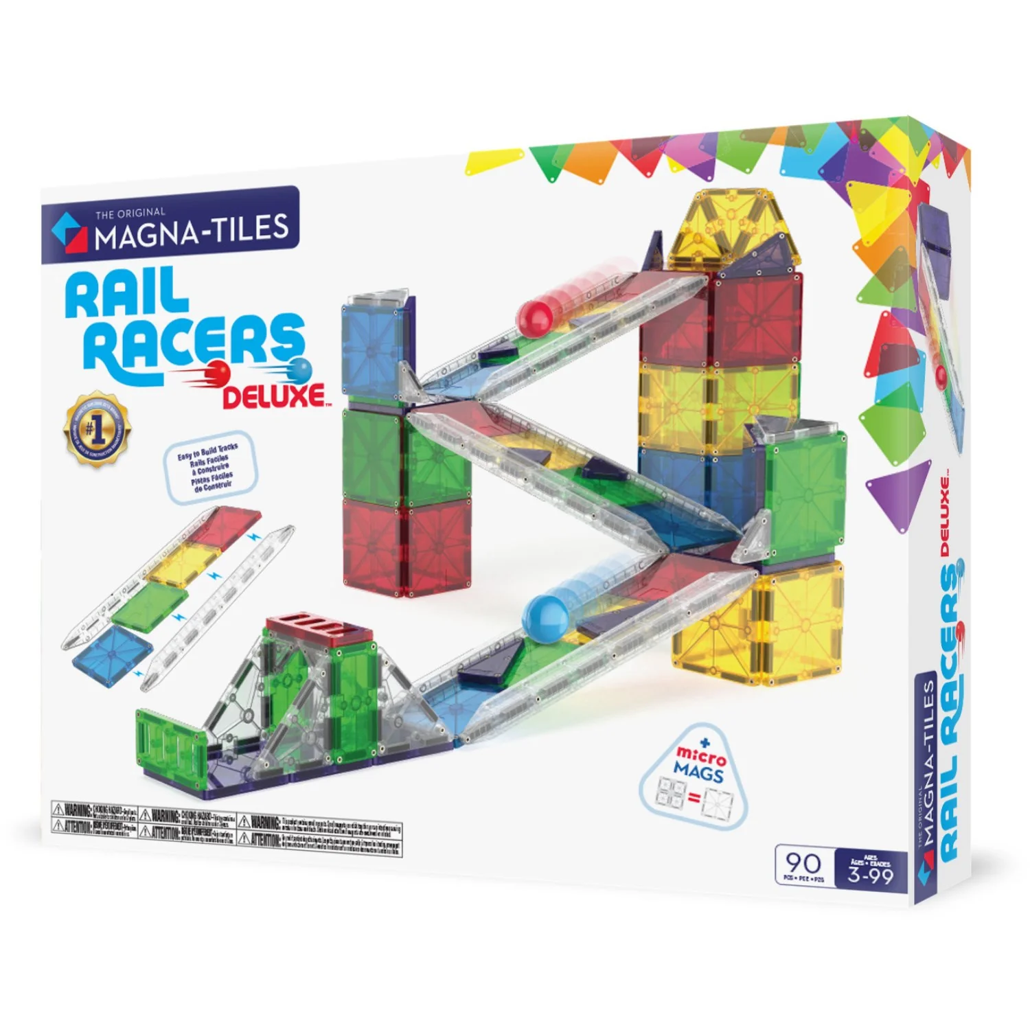 Magna-Tiles® Rail Racer 90 Pcs - Image 17