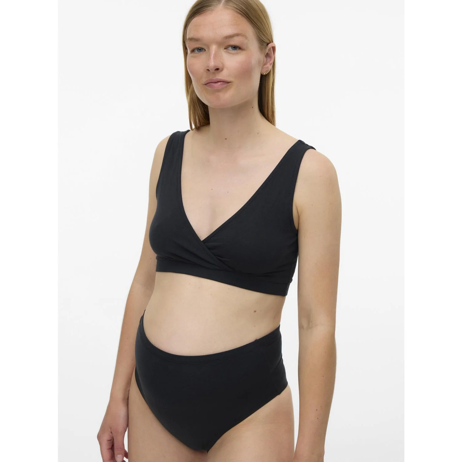 Mama;licious Black Black 3-Pack Mlmelisa Bra 2F 3-Pak - Image 3