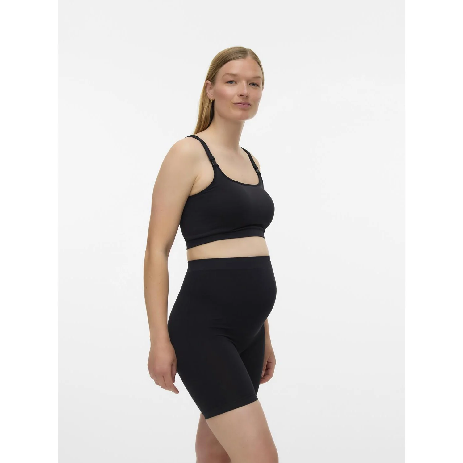 Mama;licious Silver Mink Black Mlamiya New Hotpants 2-Pak Noos - Image 3