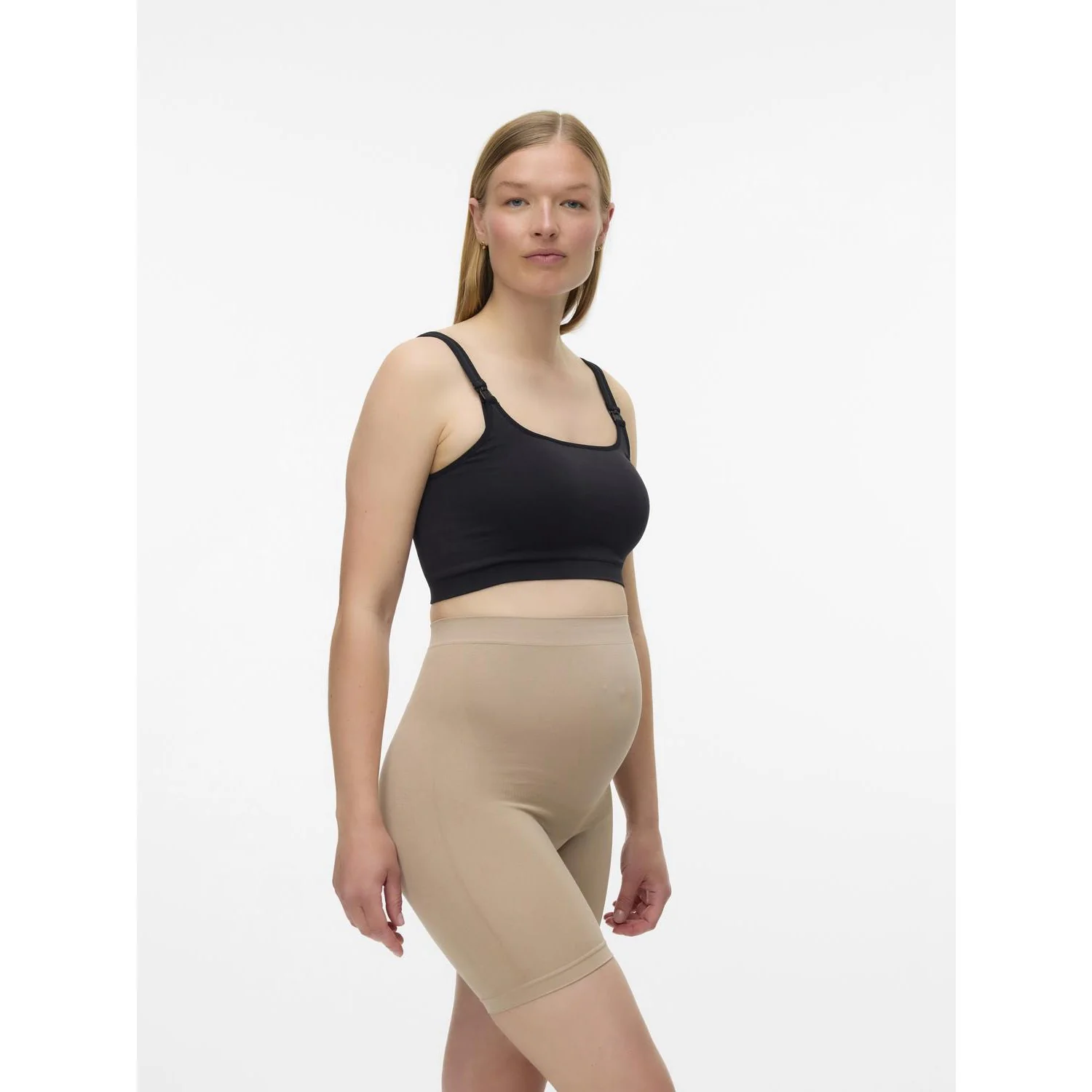 Mama;licious Silver Mink Black Mlamiya New Hotpants 2-Pak Noos - Image 5