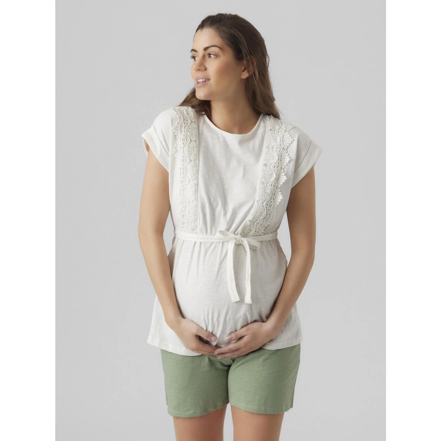 Mama;licious Snow White Crochet Mlalisa Mary Kasket Jrs Top 2F. Noos - Image 2