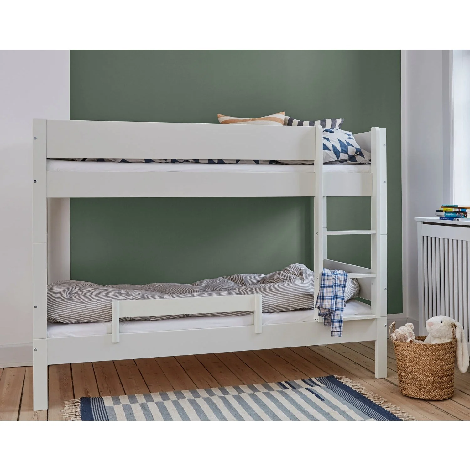 Manis-h Whte Huxie Junior Køjeseng - 160Cm