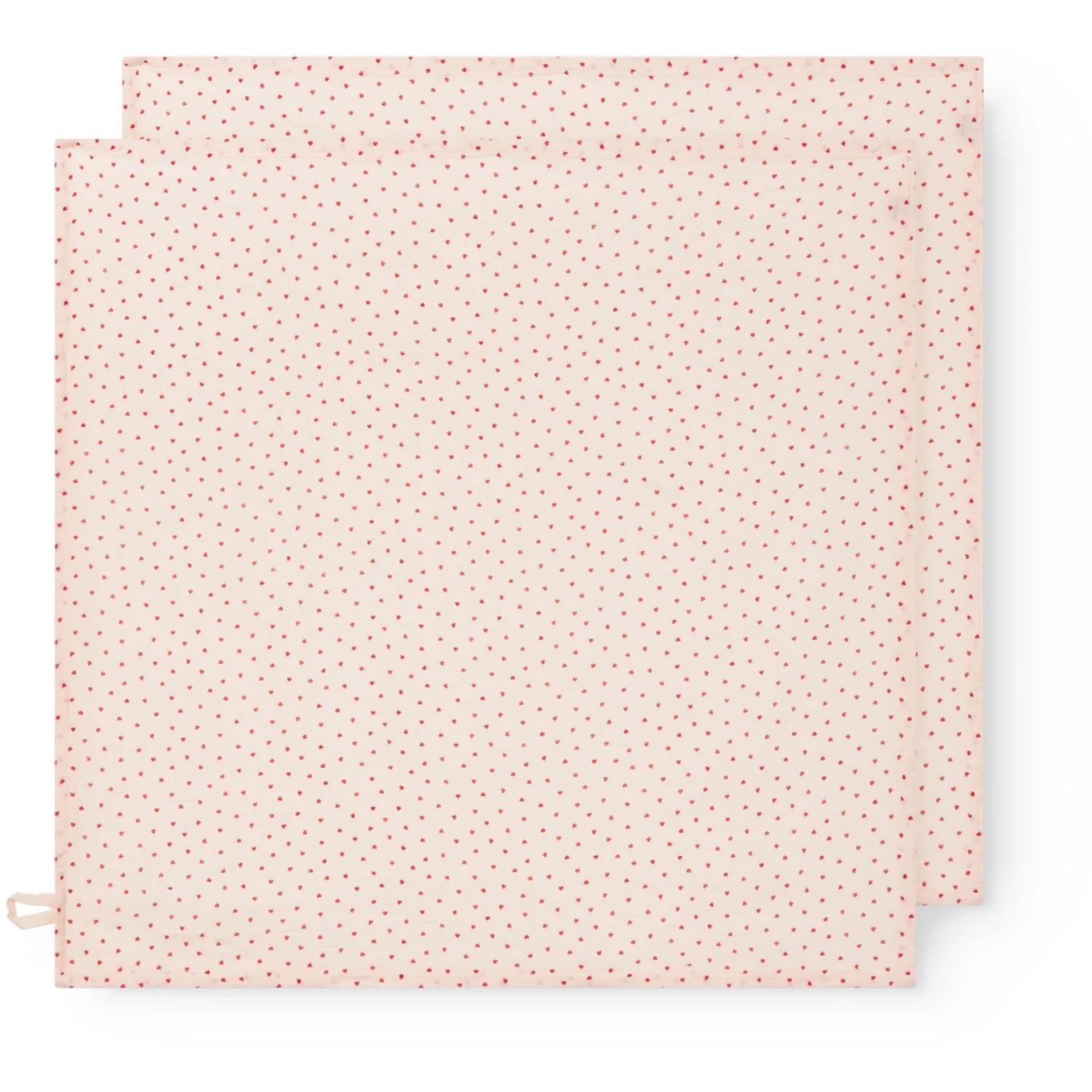 MarMar Bonded Muslin Print Happy Hearts Ada (2-pack) Muslin Cloth