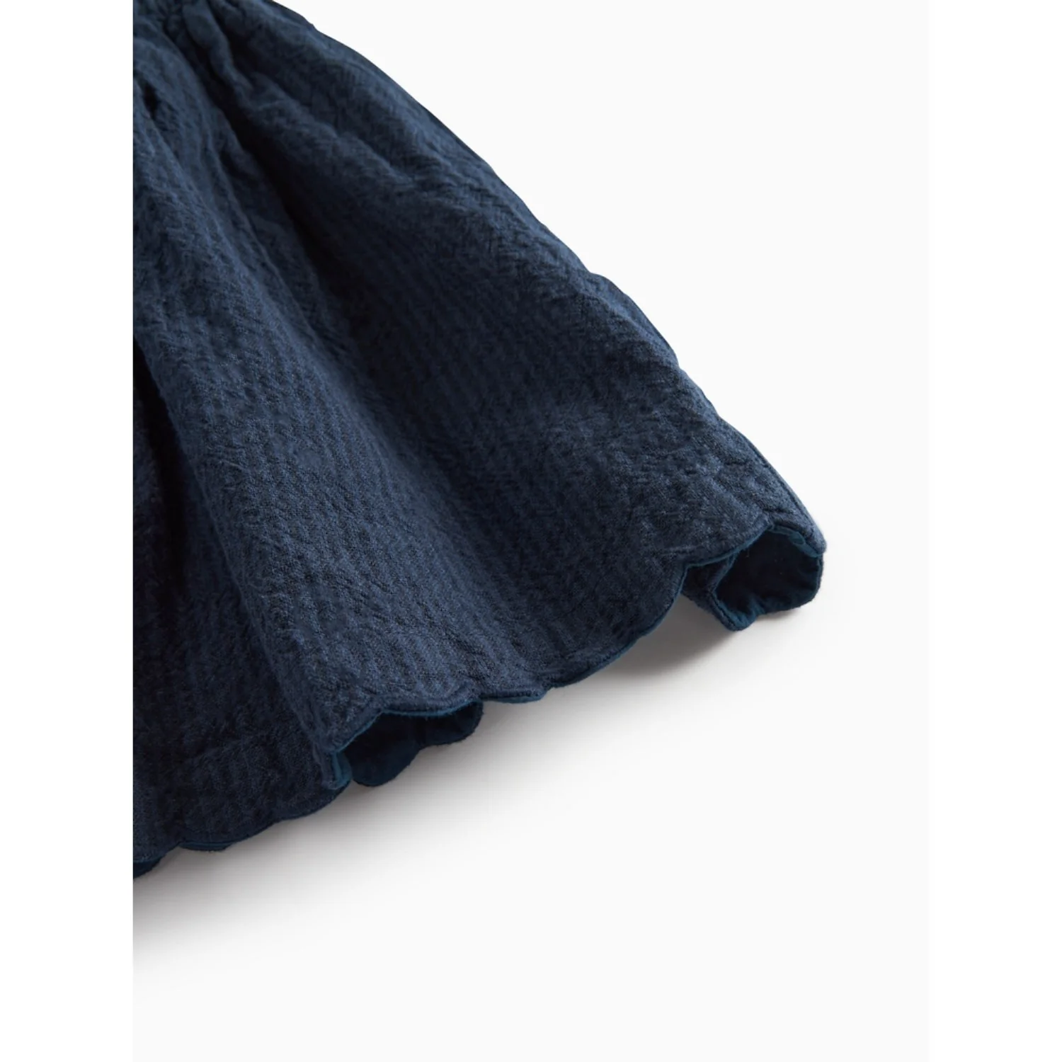 MarMar Chambray Dark Blue Stripe Danara Kjole - Image 3