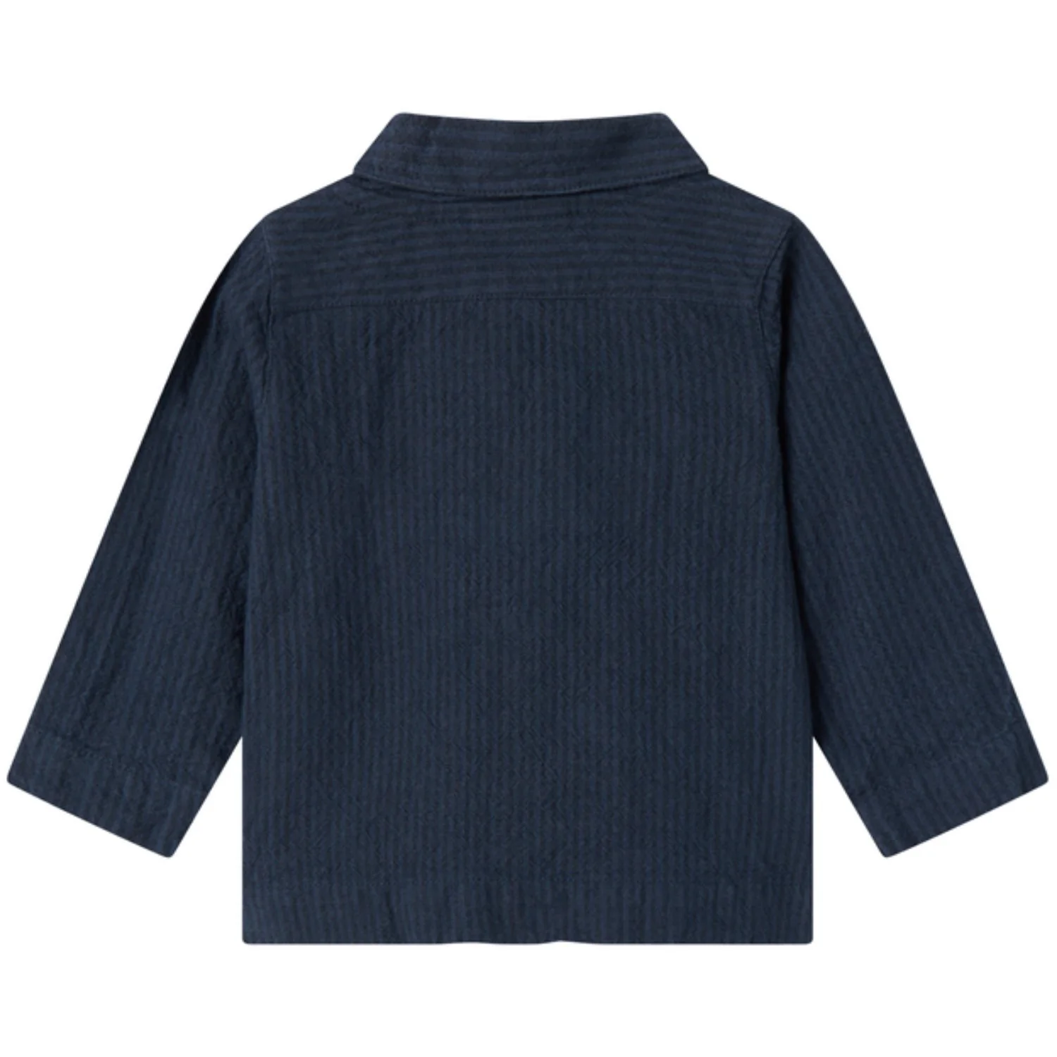 MarMar Chambray Dark Blue Stripe Tovas Bluse - Image 5