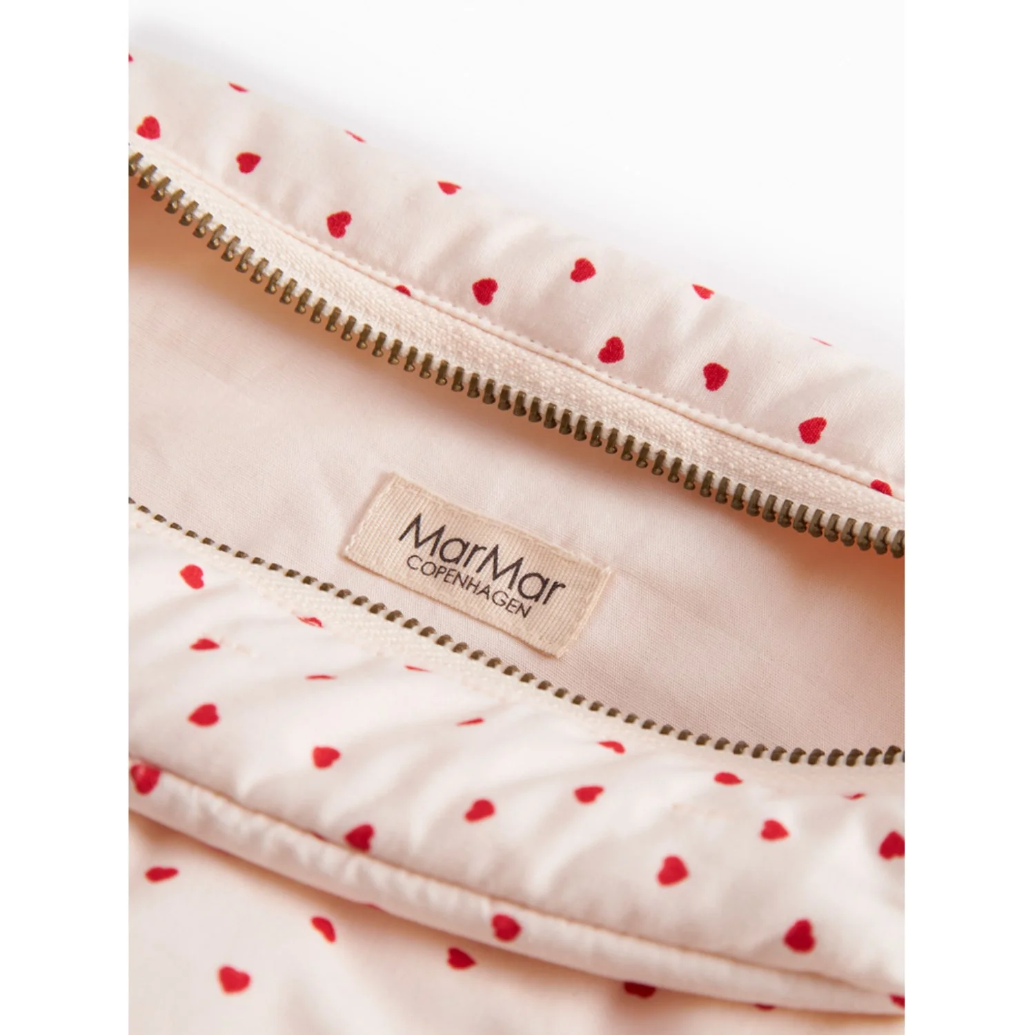 MarMar Cotton Percale Home Happy Hearts Toilettaske - Image 3