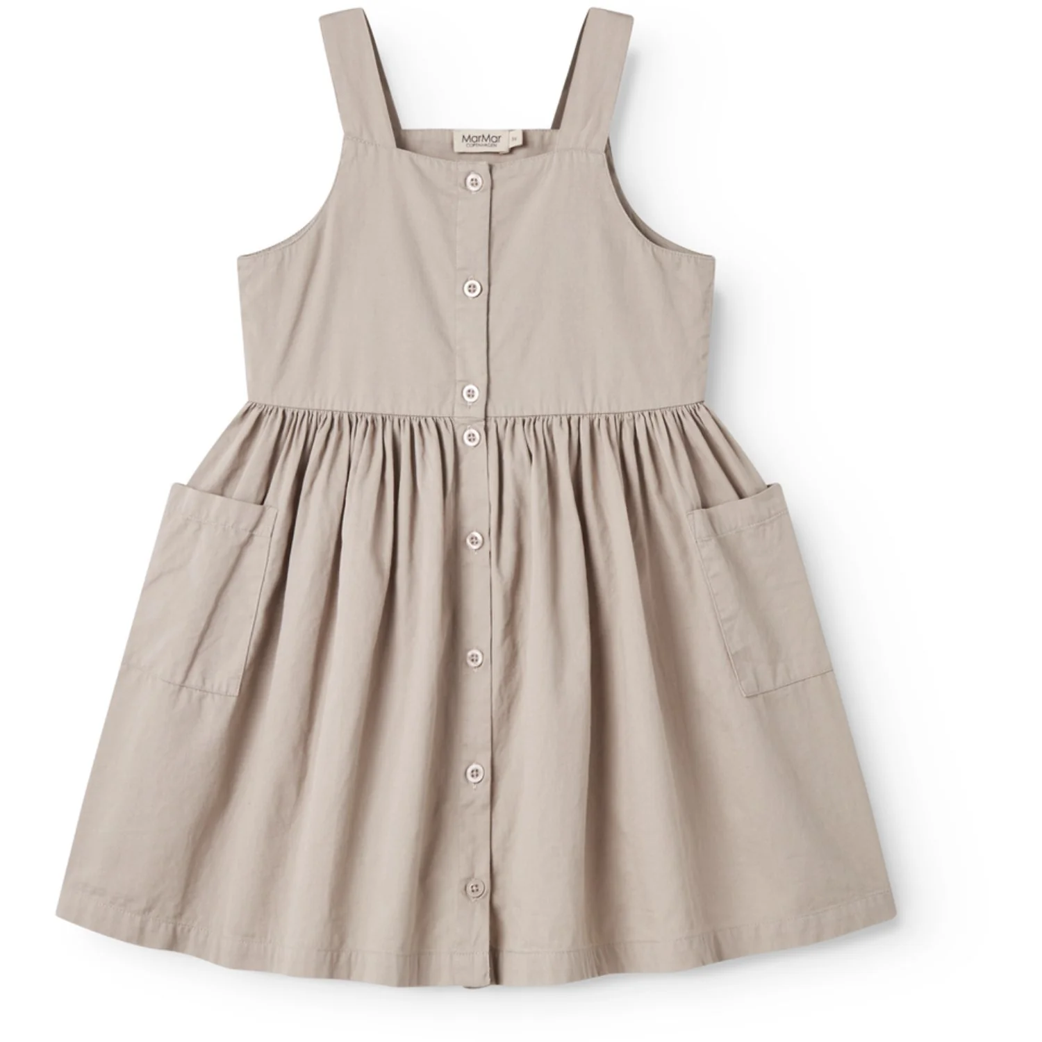 MarMar Cotton Texture Mercury Grey Daxo Kjole