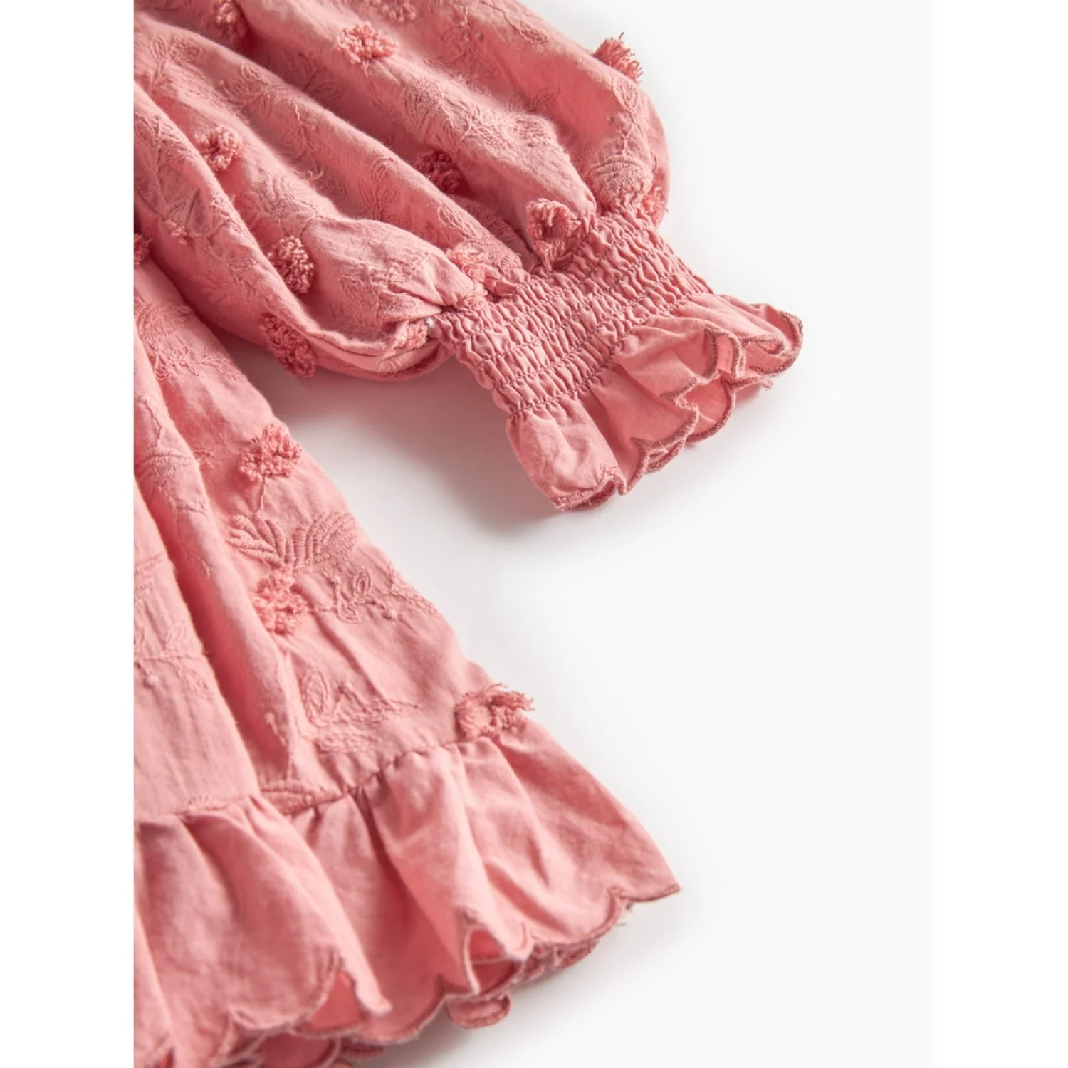 MarMar Embroidery Pink Delight Dipa Kjole - Image 4