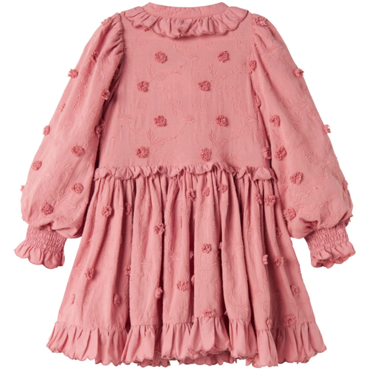 MarMar Embroidery Pink Delight Dipa Kjole - Image 5