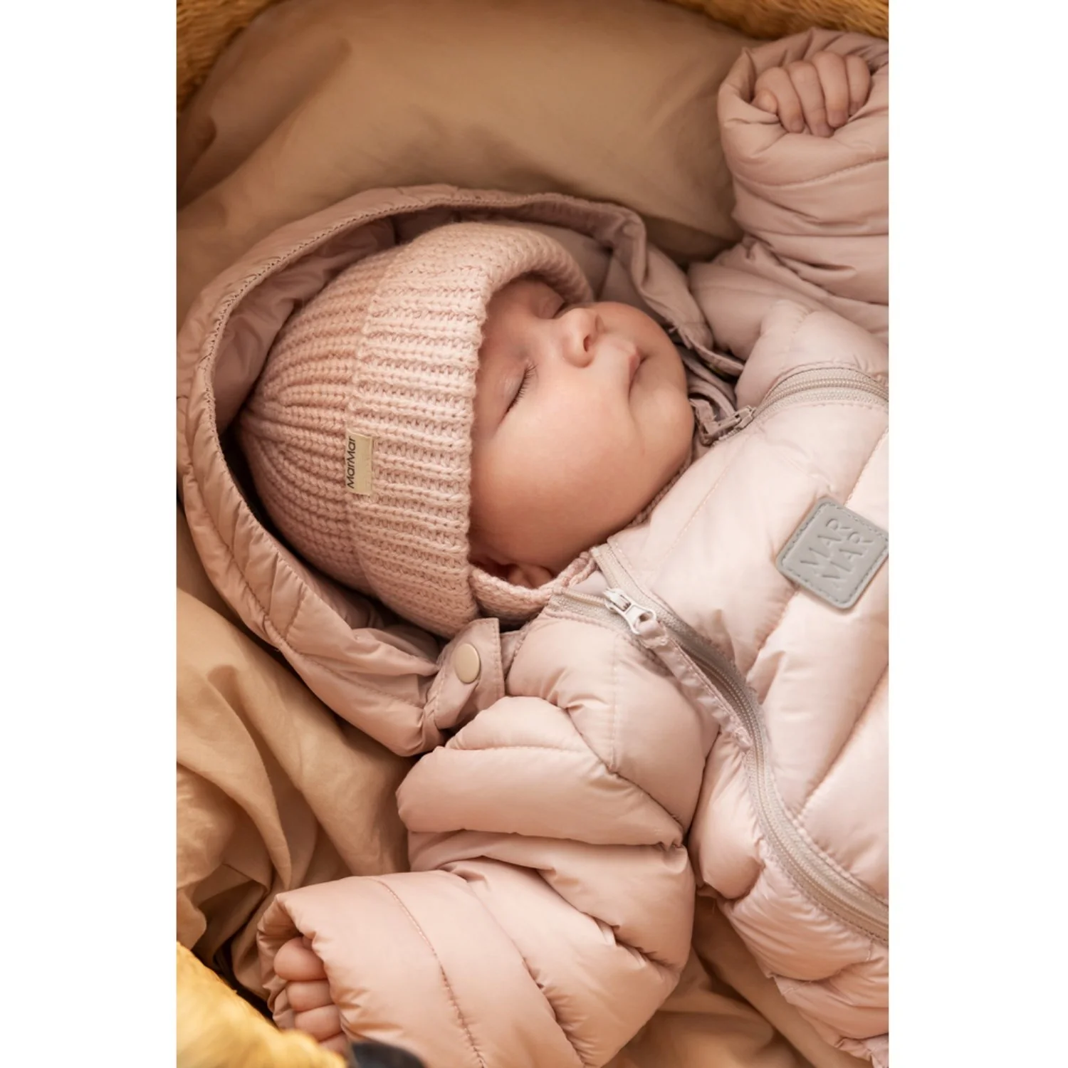 MarMar Heavy Knit Fisherman Cream Taupe Atlas Strik Hue - Image 3