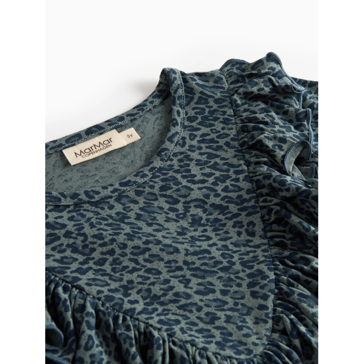MarMar Leopard Dusty Green Leo Leo Taren Bluse - Image 3