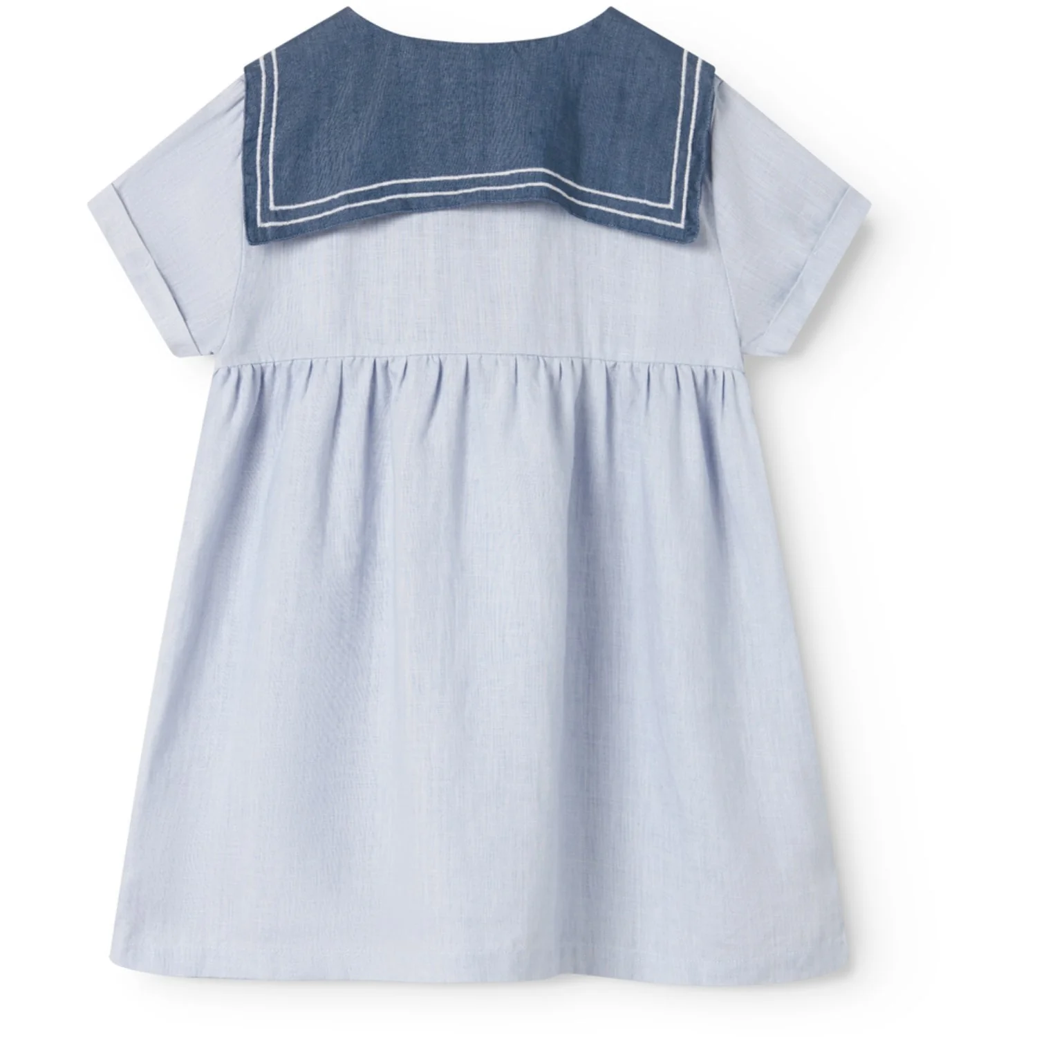 MarMar Linen Blue Mist Dresea Kjole - Image 5