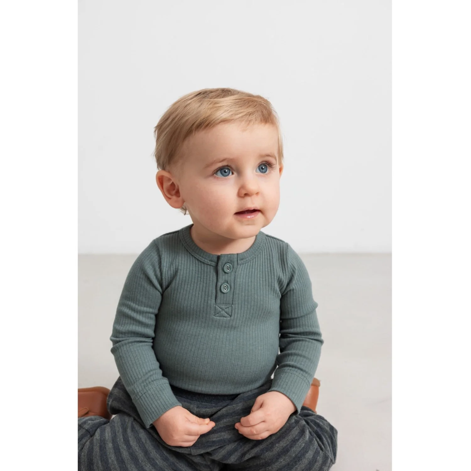 MarMar Modal Dusty Green Body LS - Image 2