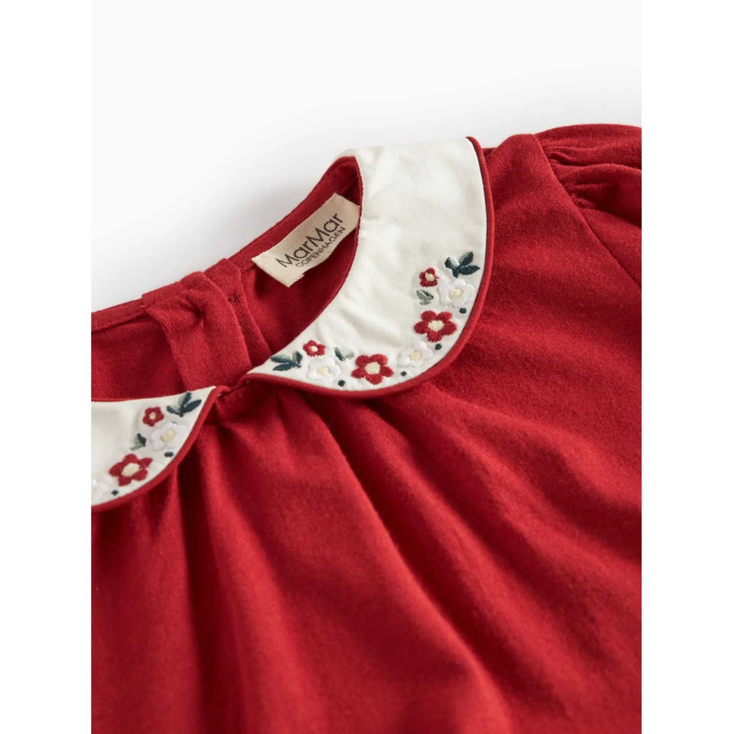 MarMar Modal Fine Hibiscus Red Dielle Kjole - Image 3