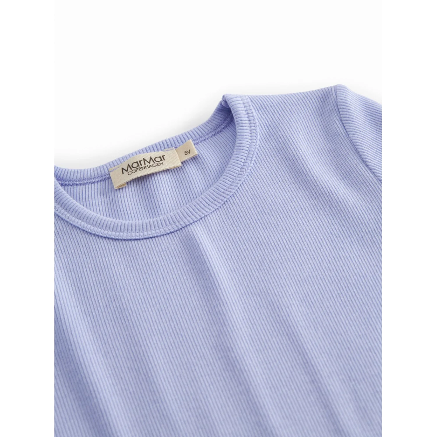 MarMar Modal Fine Rib Ice Lavender Tani Bluse - Image 2