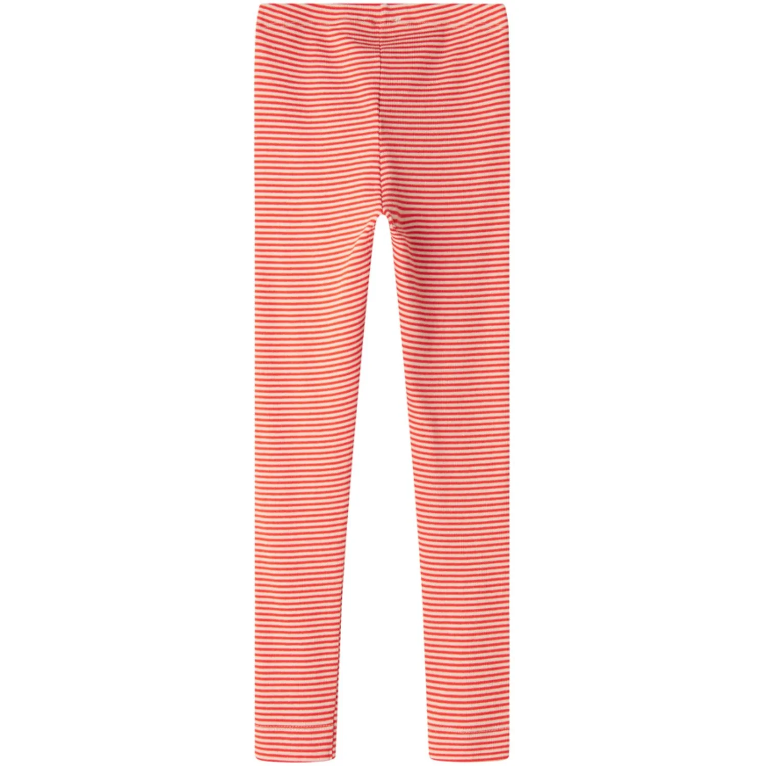 MarMar Modal Fine Rib Red Stripe Leggings - Image 4