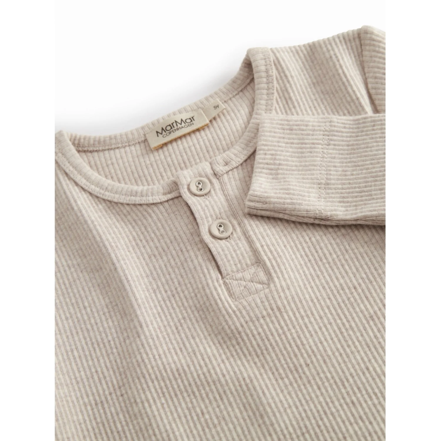 MarMar Modal Melange Light Beige Mel. Bluse - Image 2
