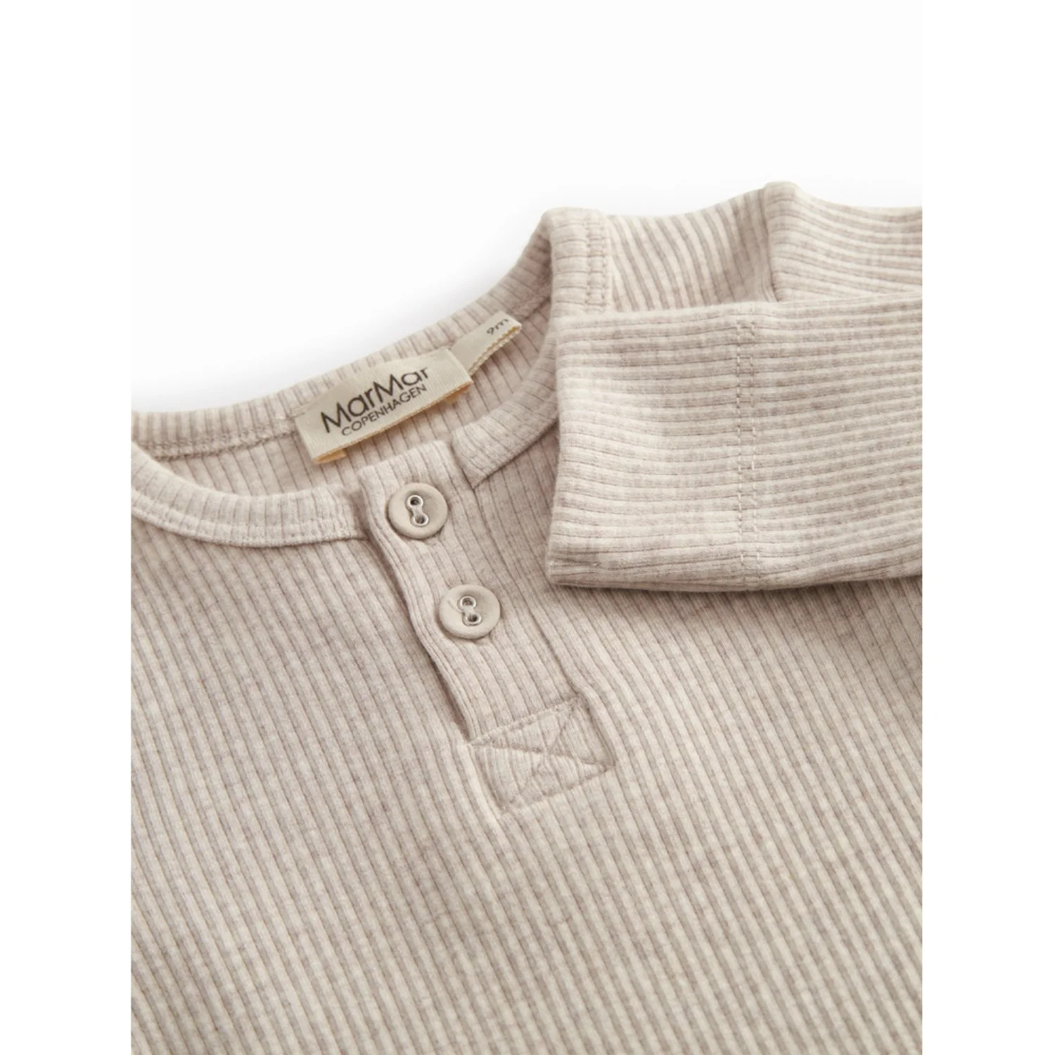 MarMar Modal Melange Light Beige Mel. Body LS - Image 2