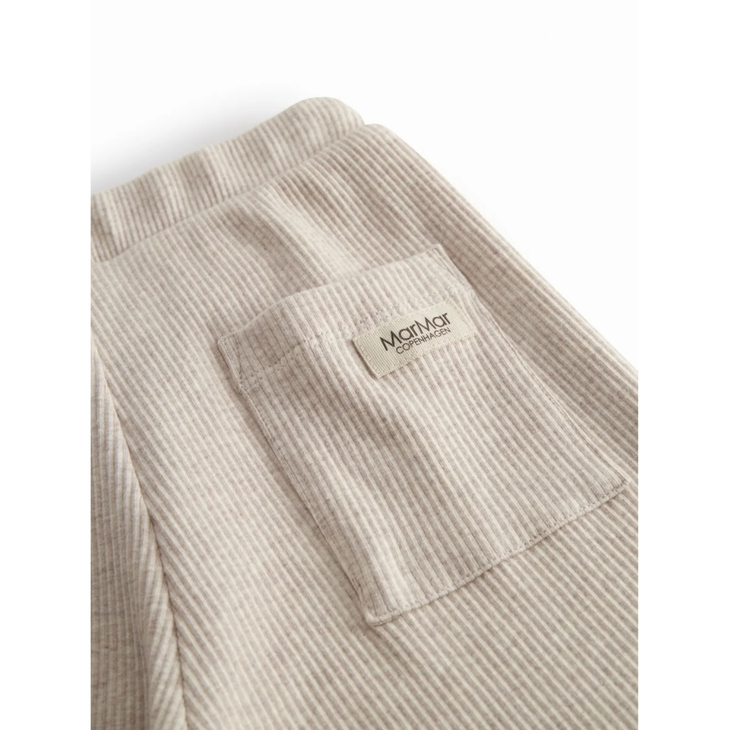 MarMar Modal Melange Light Beige Mel. Bukser S Shorts - Image 4