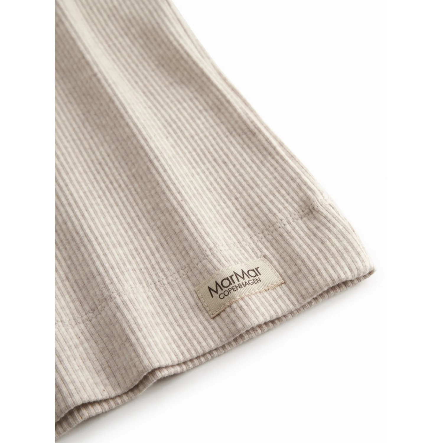 MarMar Modal Melange Light Beige Mel. Plain Bluse - Image 3