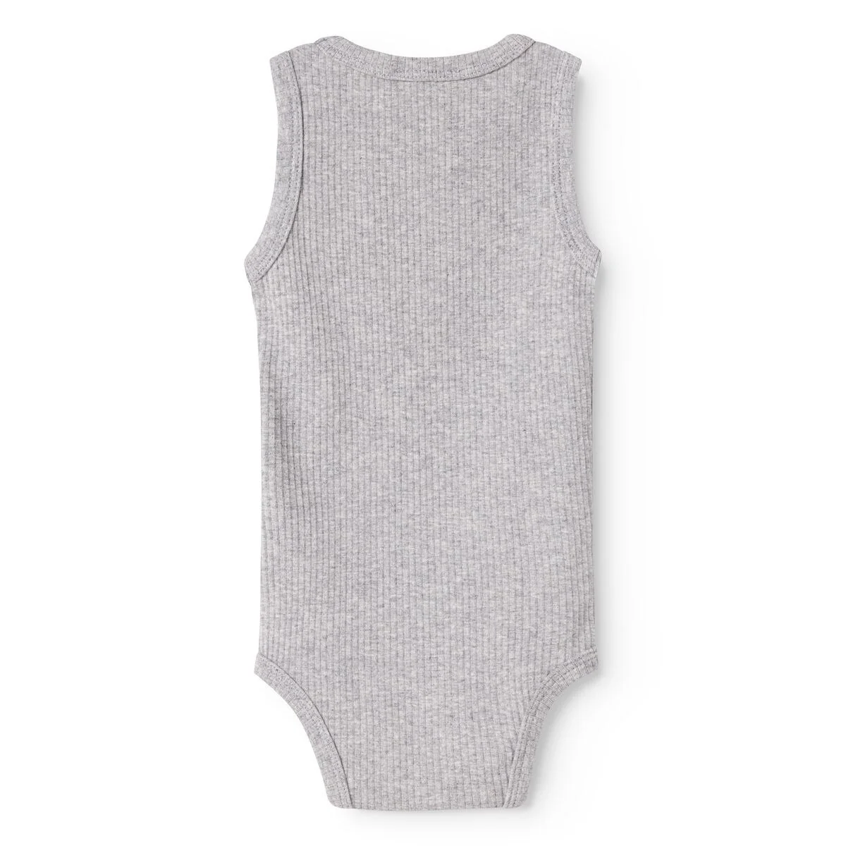 MarMar Modal Melange Light Grey Melange Body Sleeveless - Image 4