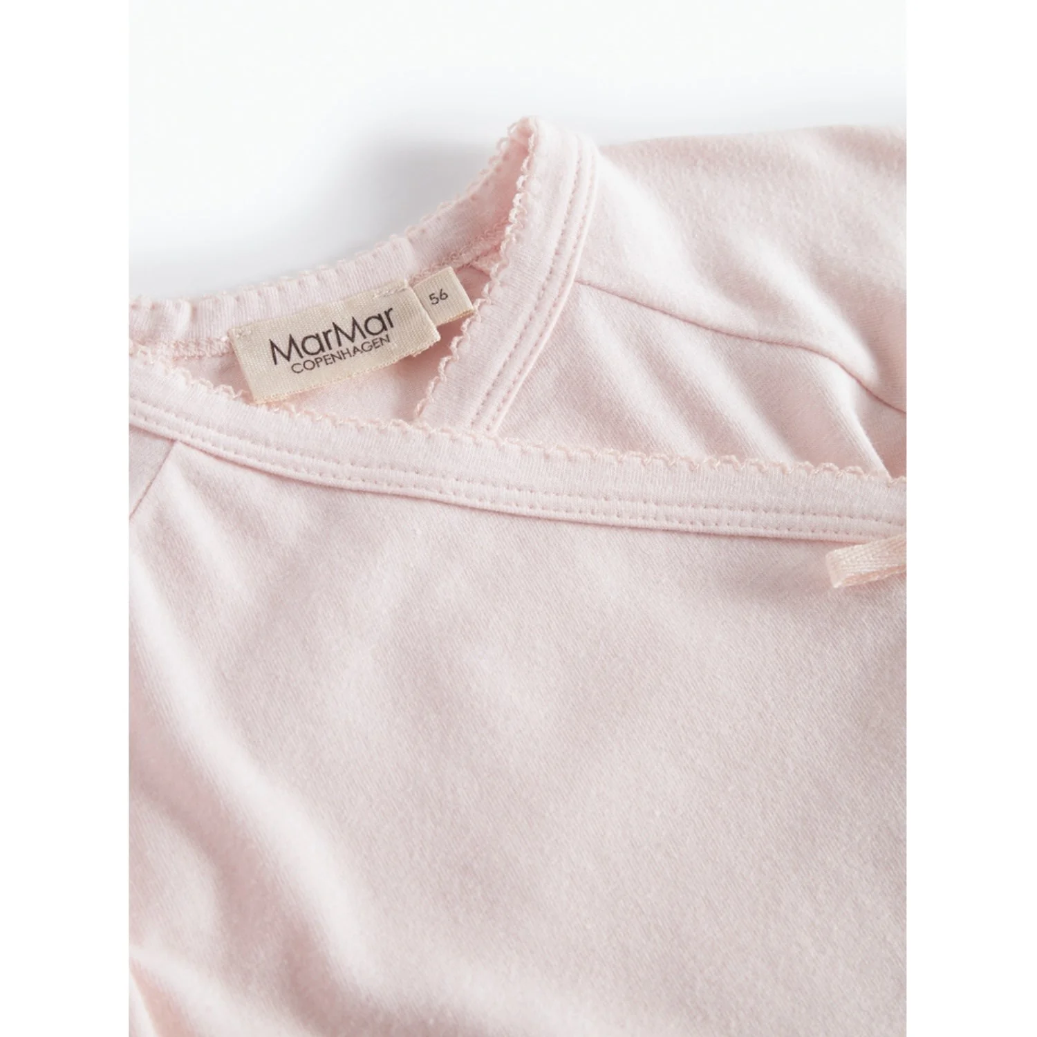 MarMar Modal New Born Rosa Tut Slå-Om LS Bluse - Image 3