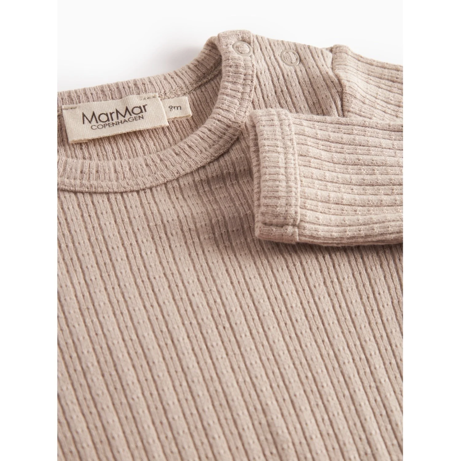 MarMar Modal Pointelle Rib Soft Beige Benedicte Body - Image 2