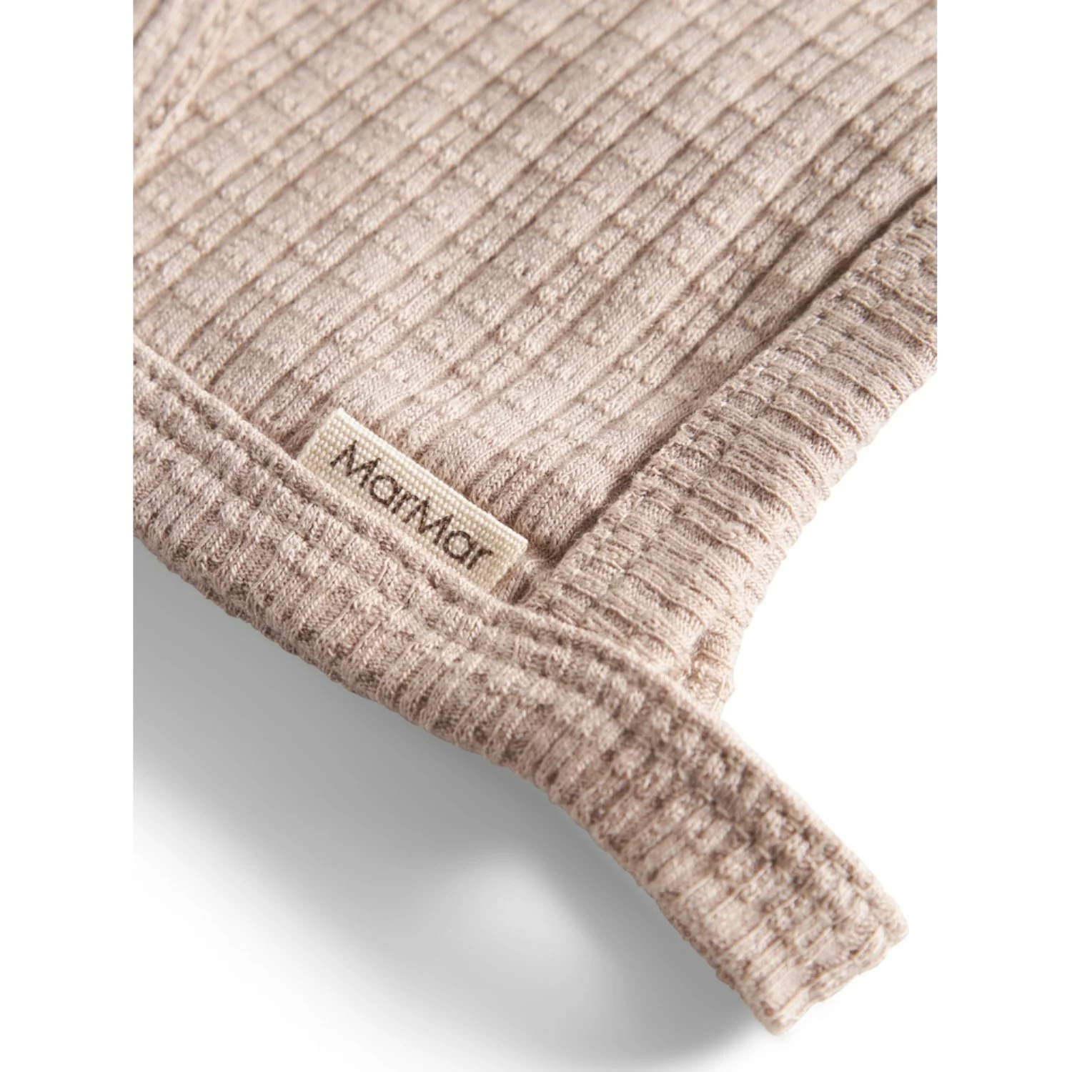 MarMar Modal Pointelle Rib Soft Beige Hue - Image 4