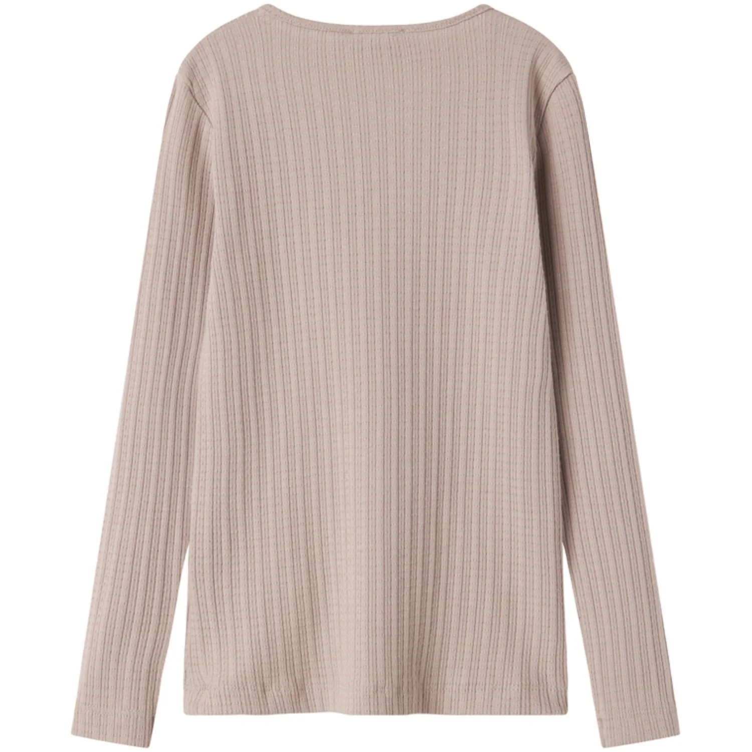MarMar Modal Pointelle Rib Soft Beige Tamra Bluse - Image 5
