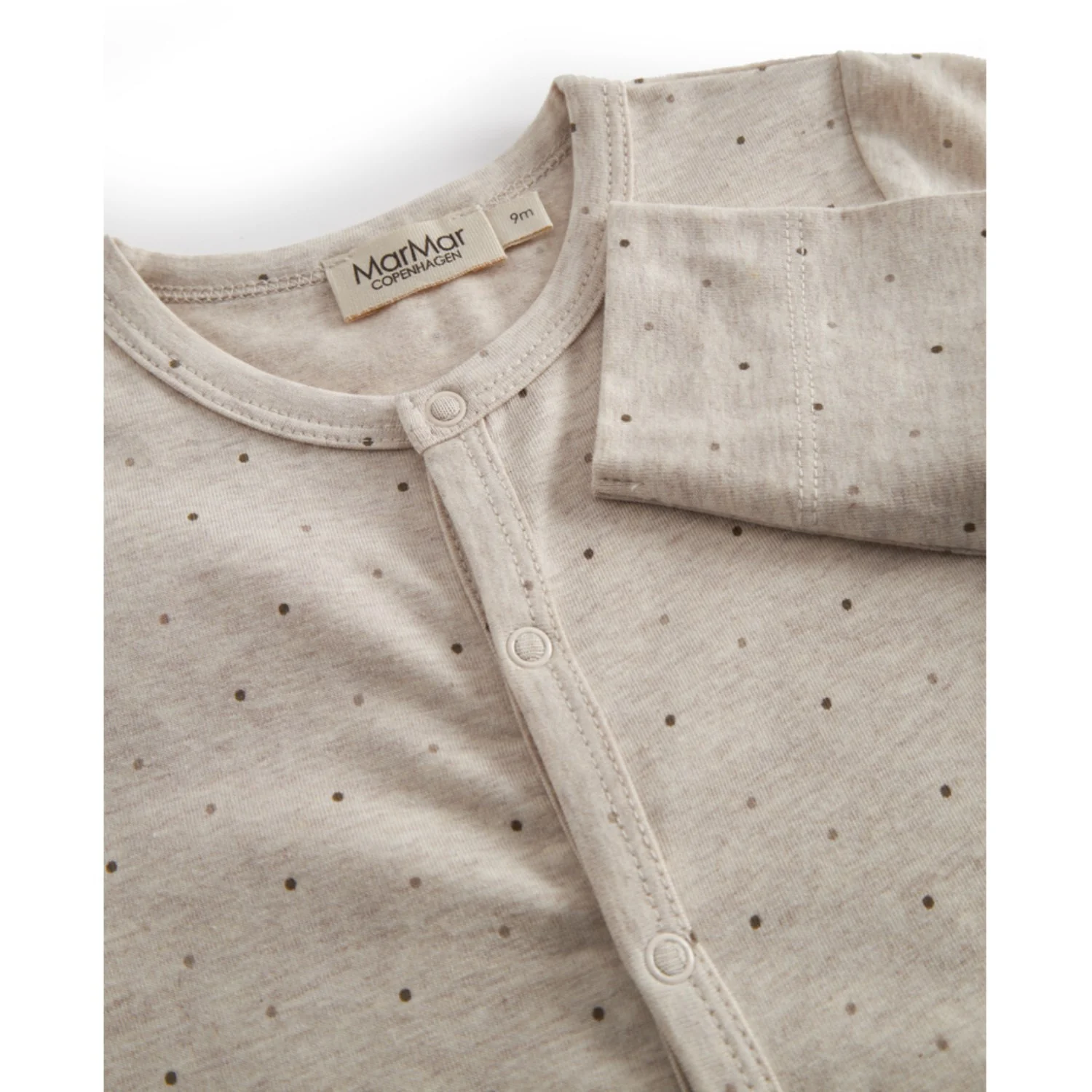 MarMar Modal Smooth Print Beige Mel Dot Ruka Heldragt - Image 2