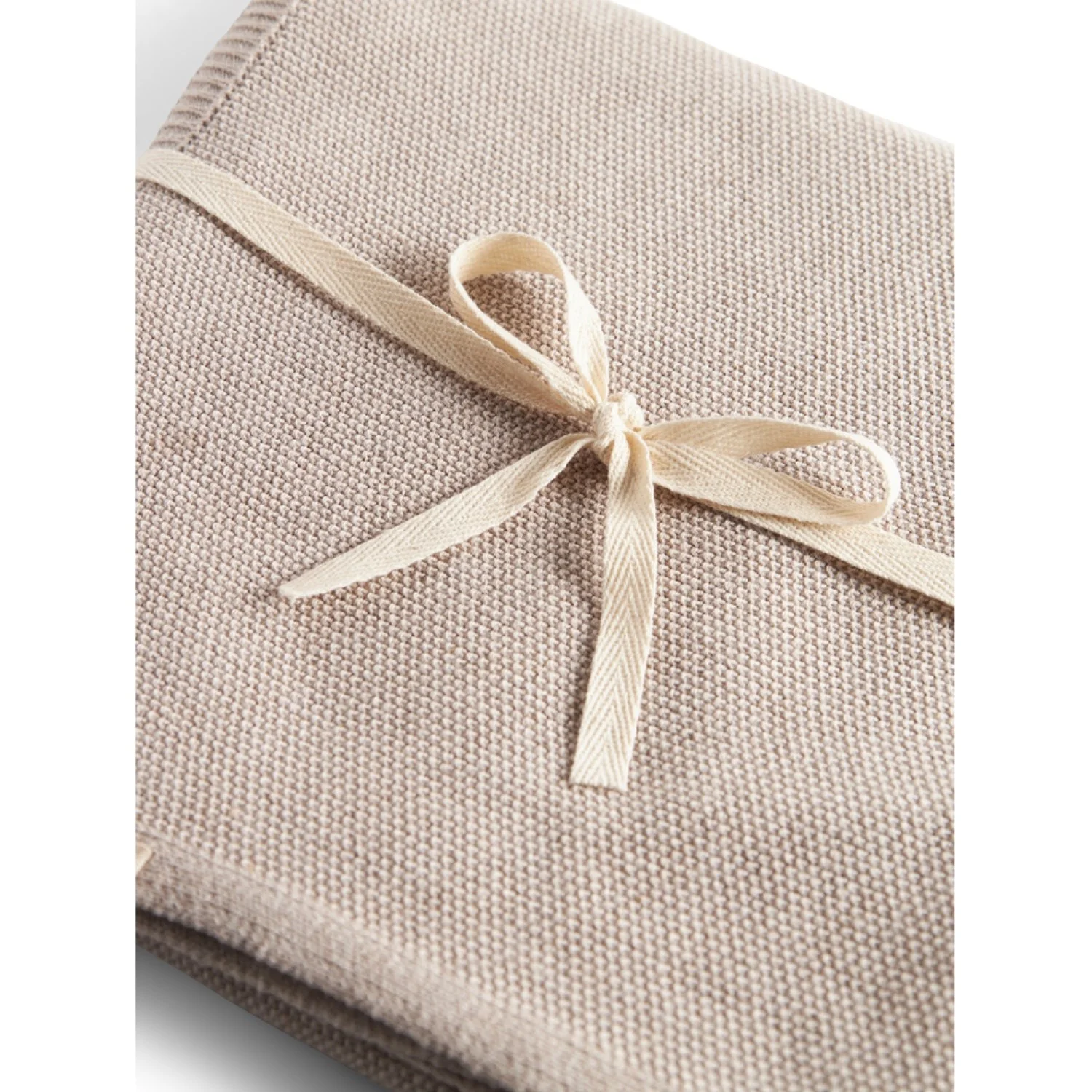 MarMar New Born Modal Mix Pearl Cashew Melange Alia Strik Tæppe - Image 6