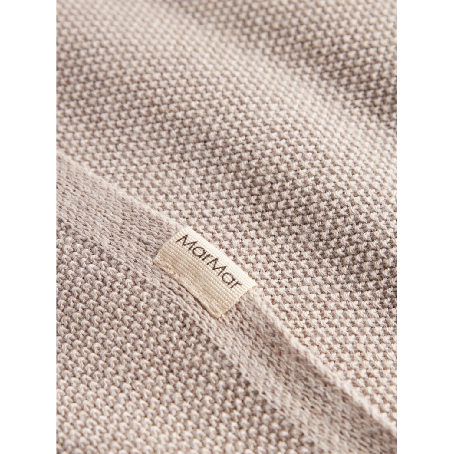 MarMar New Born Modal Mix Pearl Cashew Melange Alia Strik Tæppe - Image 7