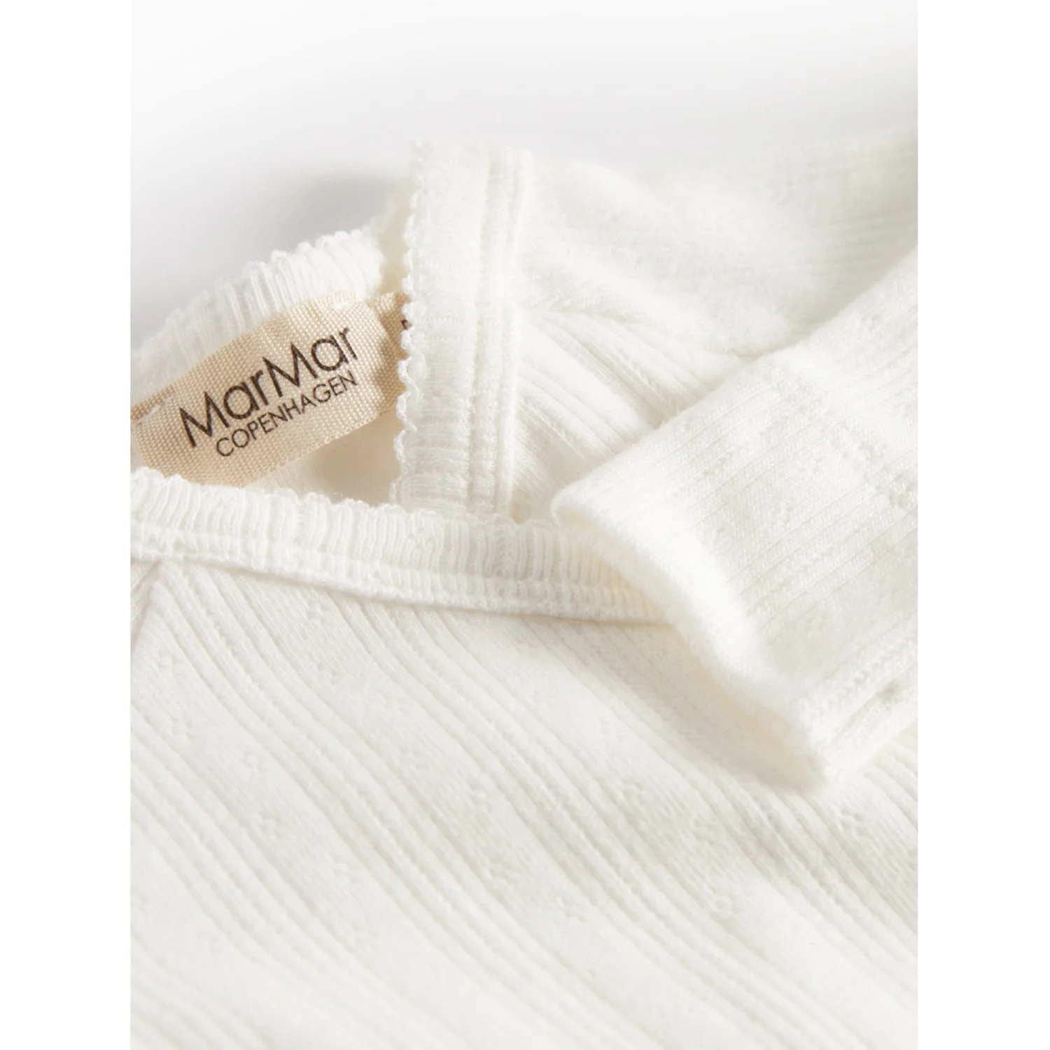 MarMar New Born Modal Pointelle Gentle White Belita Body - Image 7