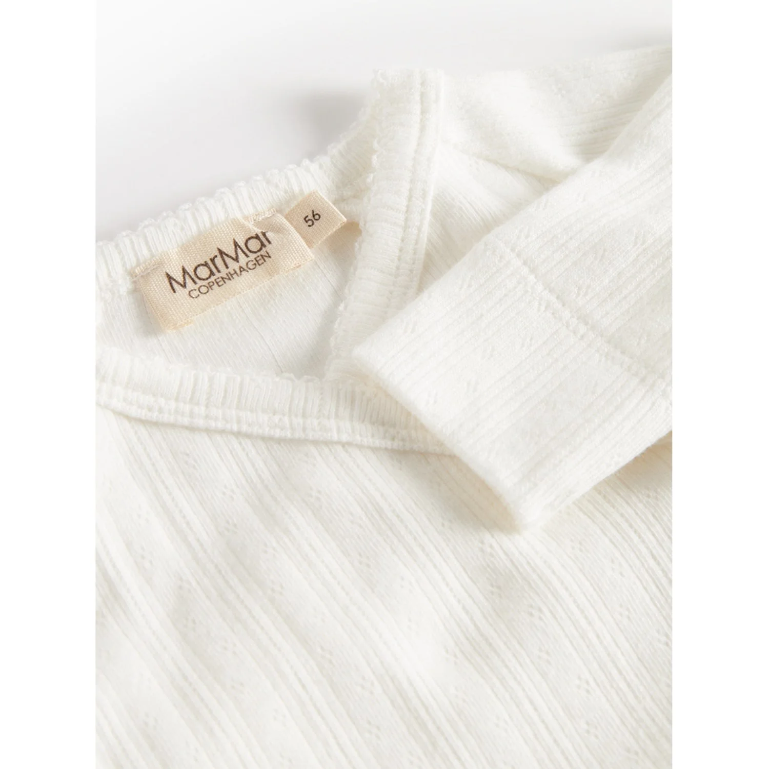 MarMar New Born Modal Pointelle Gentle White Rubetta Heldragt - Image 2