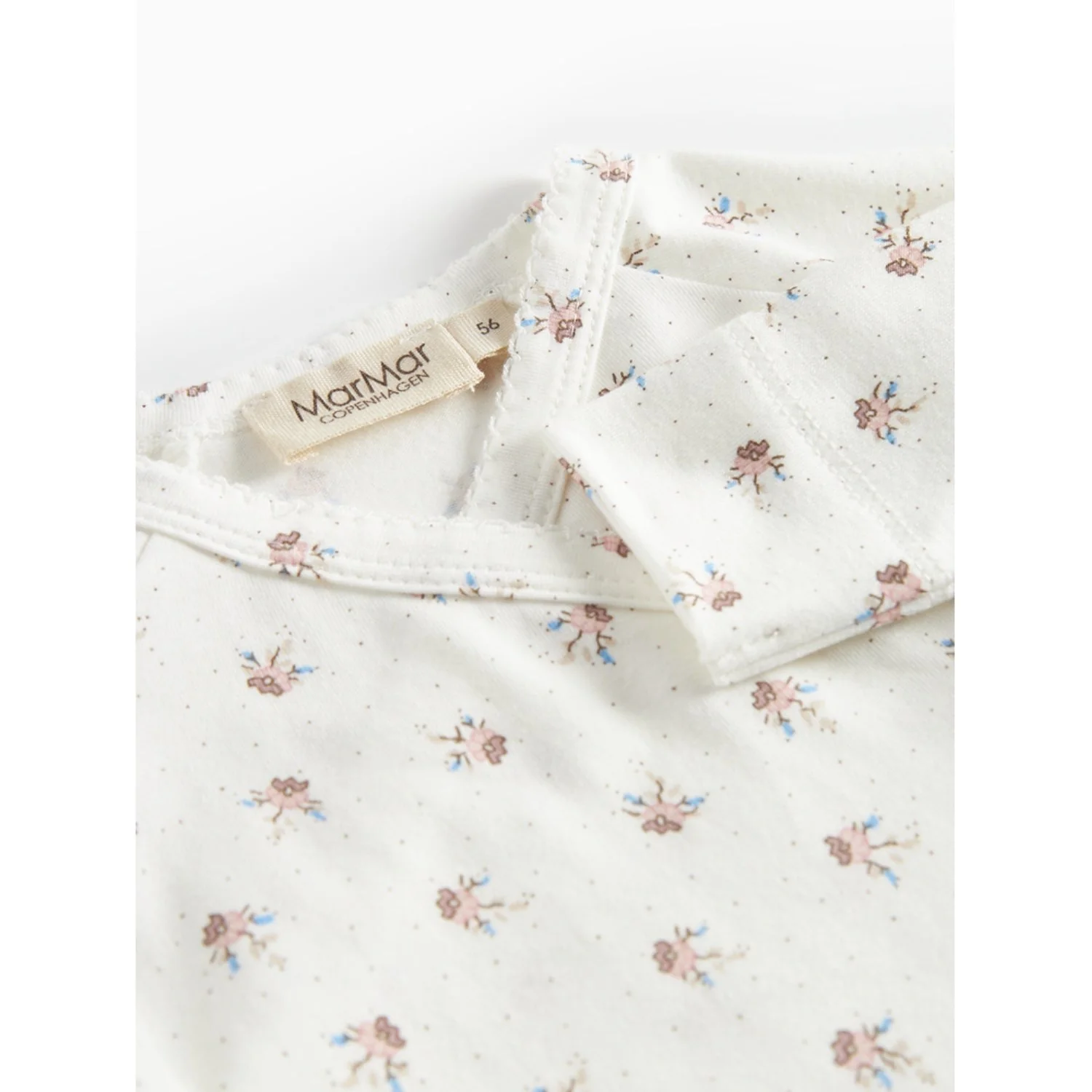 MarMar New Born Modal Smooth Print Little Sakura Rubetta Onesies - Image 2