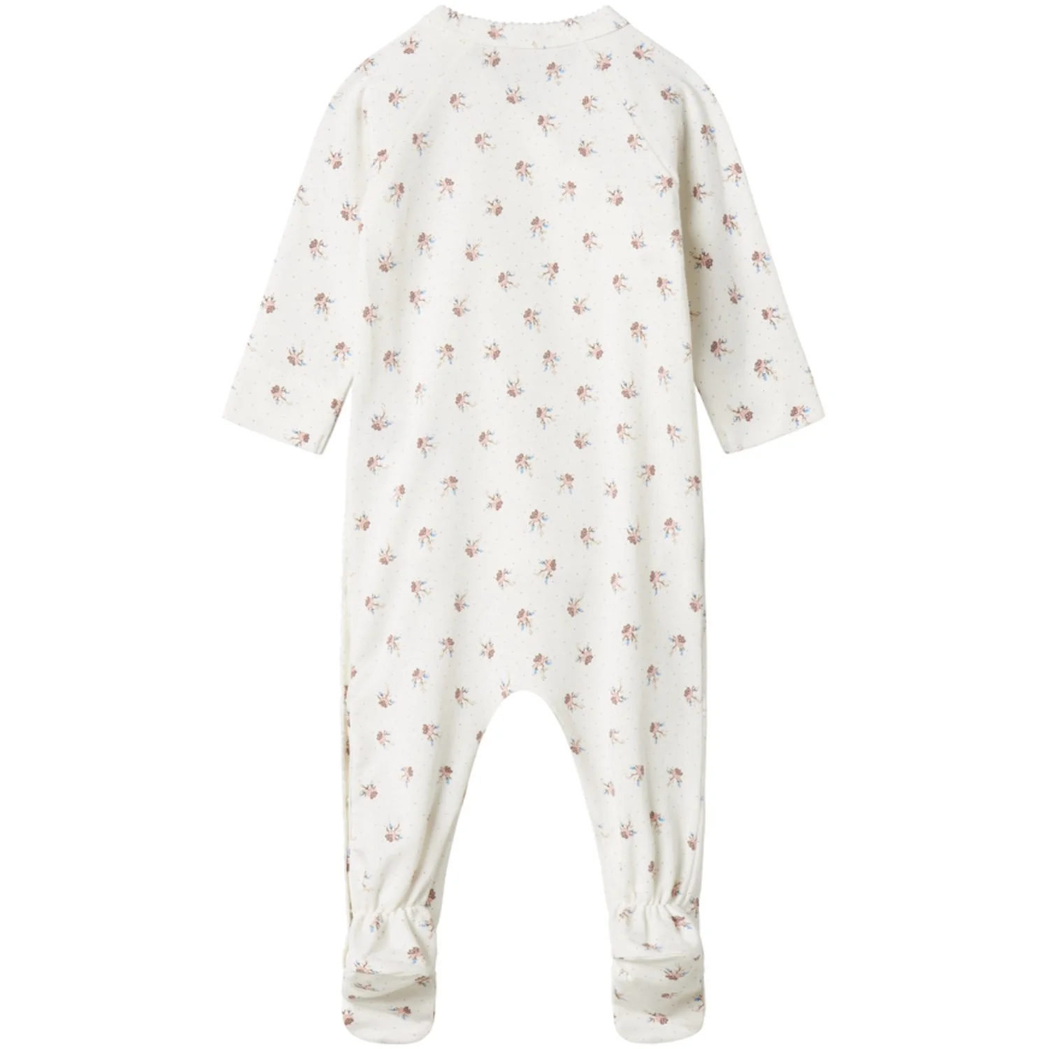 MarMar New Born Modal Smooth Print Little Sakura Rubetta Onesies - Image 4