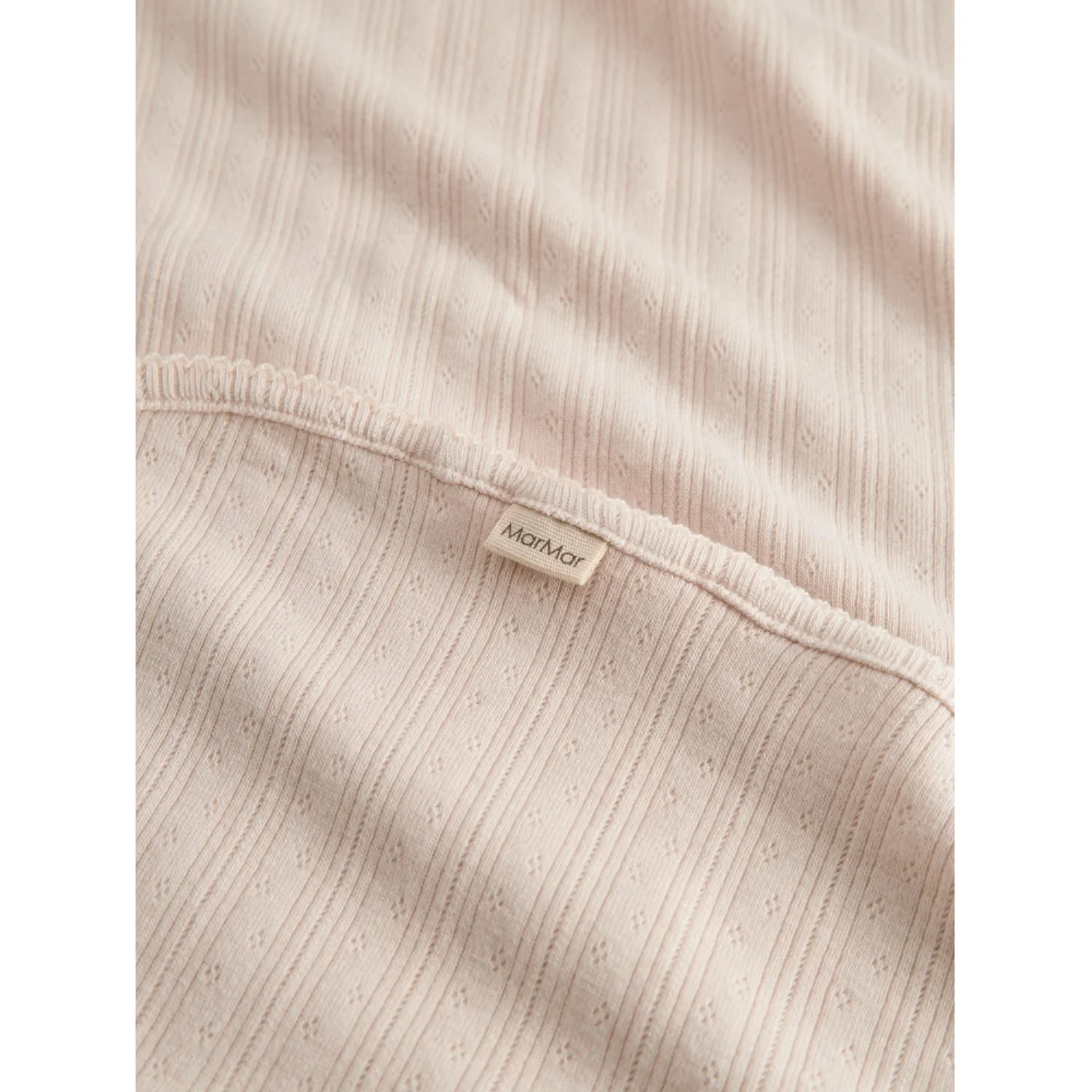 MarMar Newborn Modal Pointelle Misty Pink Alida Tæppe - Image 2