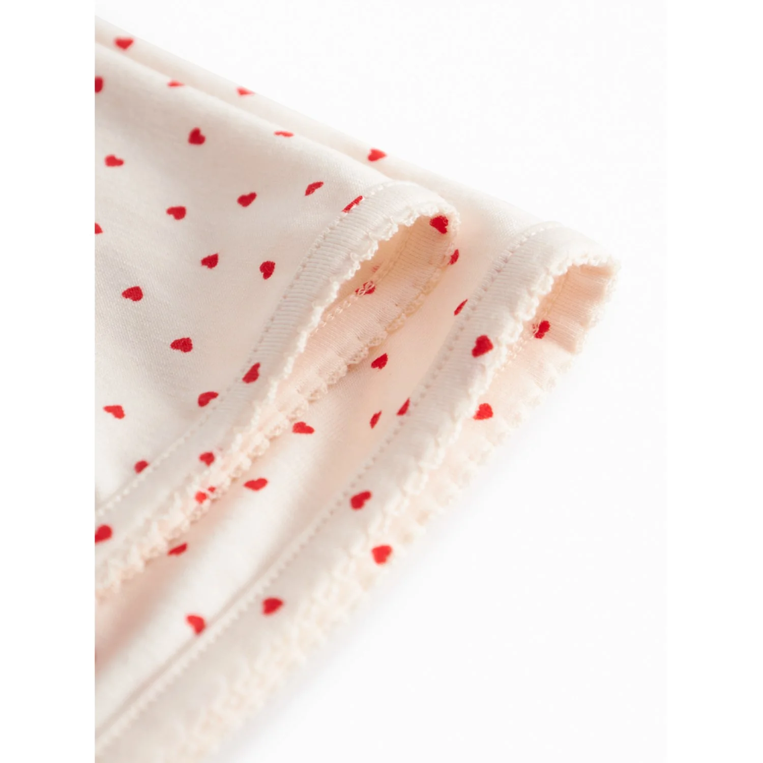 MarMar Newborn Modal Smooth Print Happy Hearts Alida Tæppe - Image 3